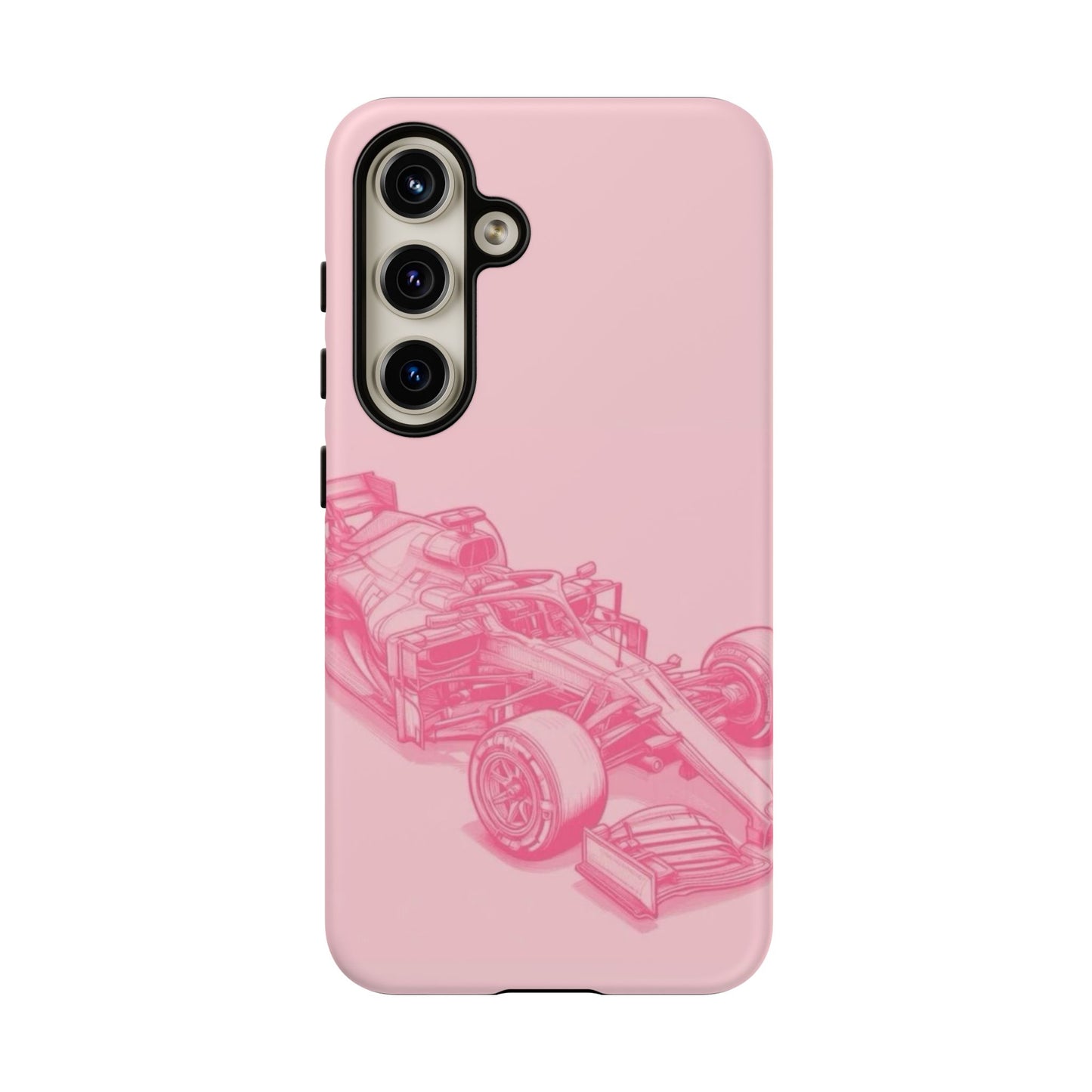 Pink Racecar iPhone Case