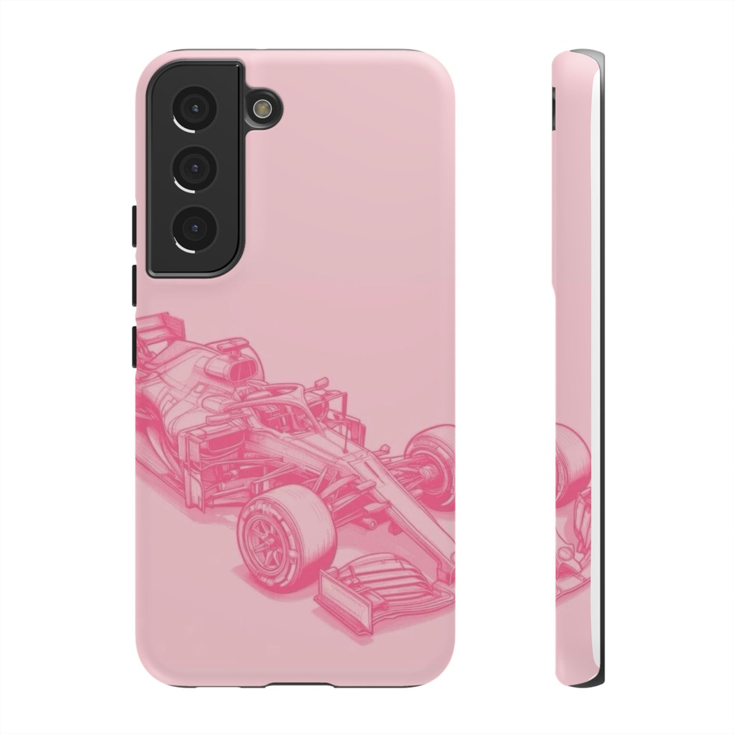 Pink Racecar iPhone Case