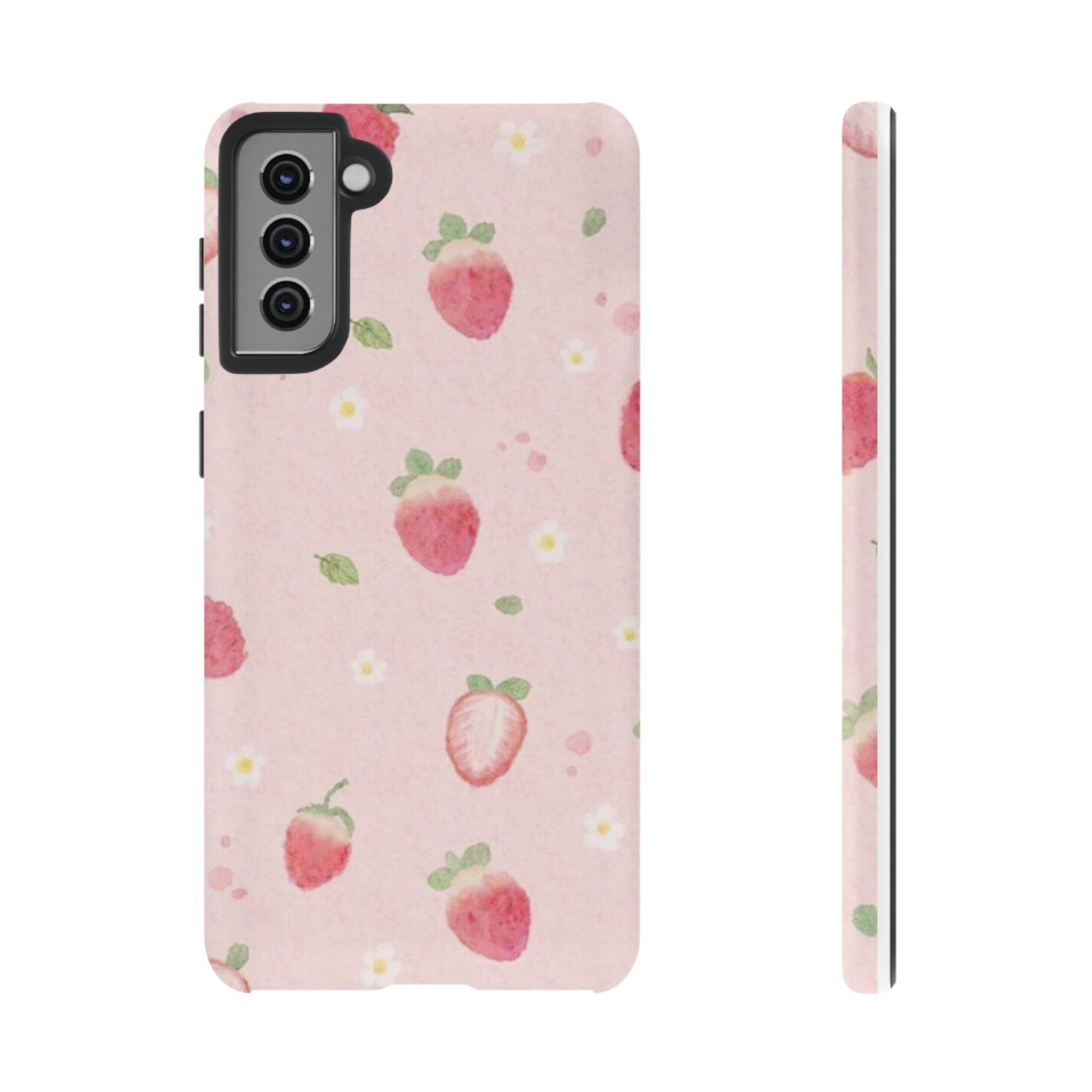 Strawberry Daisy iPhone Case