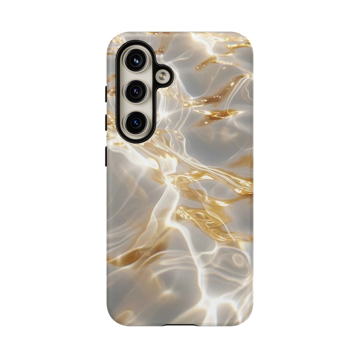 Golden Wave iPhone Case