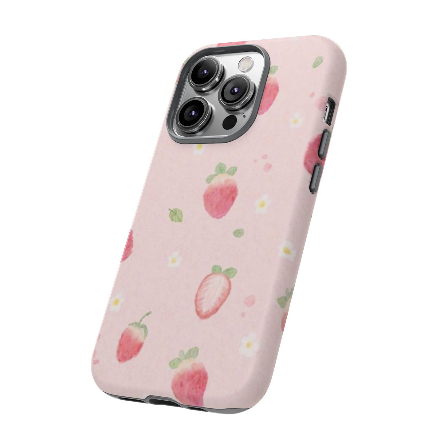 Strawberry Daisy iPhone Case