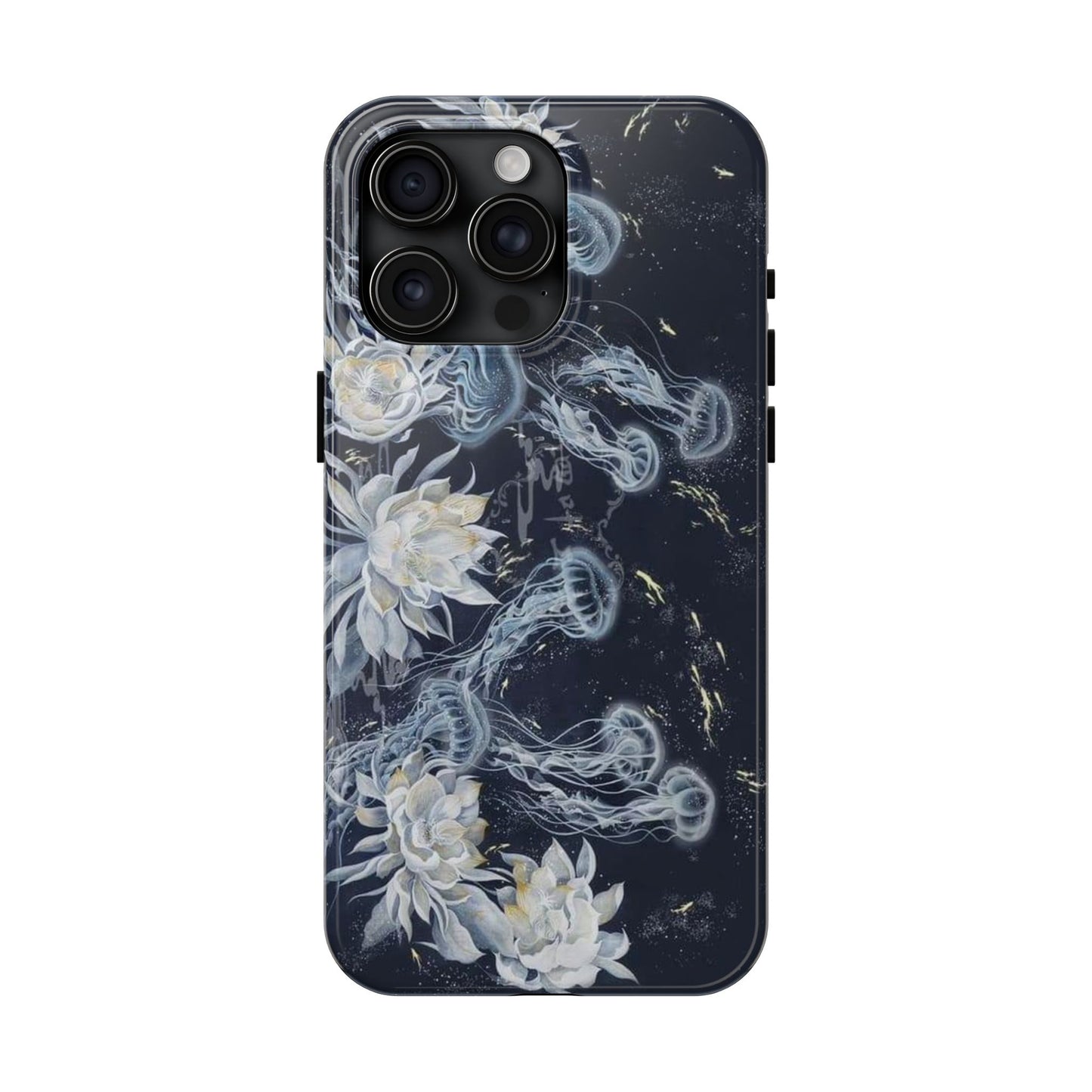 Jellyfish &Lily iPhone Case