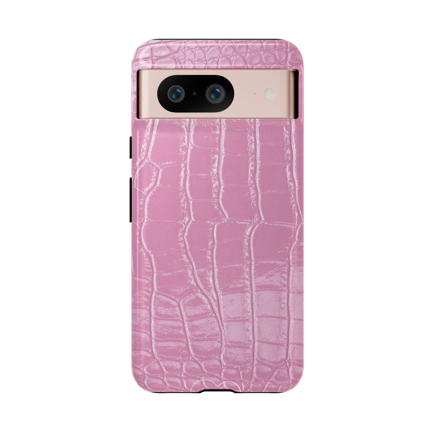 Pink Leather iPhone Case