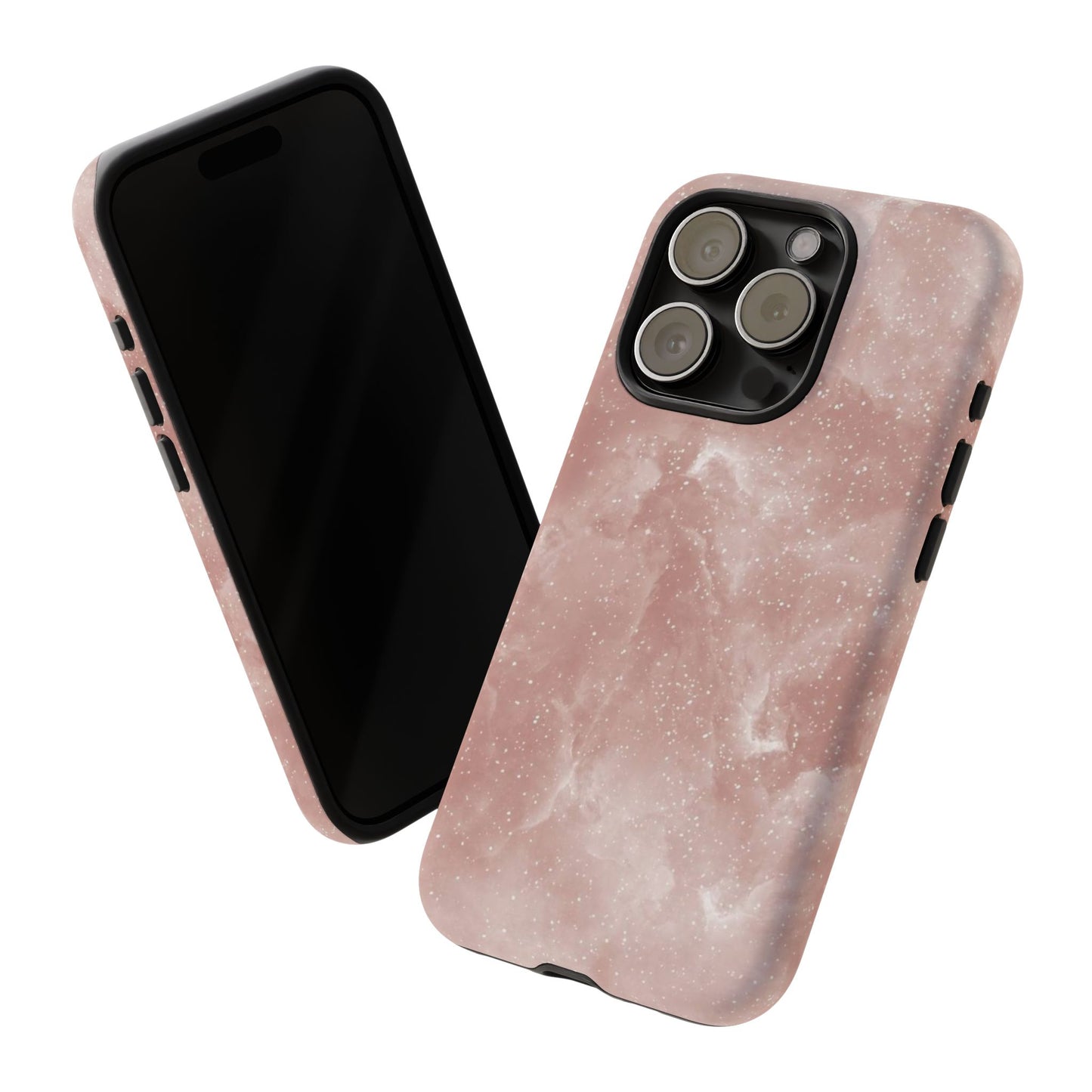 Rose Quartz Glitter iPhone Case