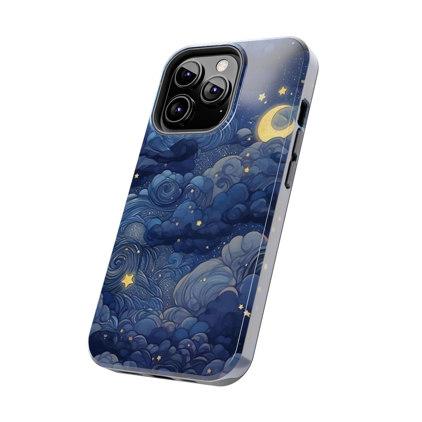 Moonlit Clouds iPhone Case