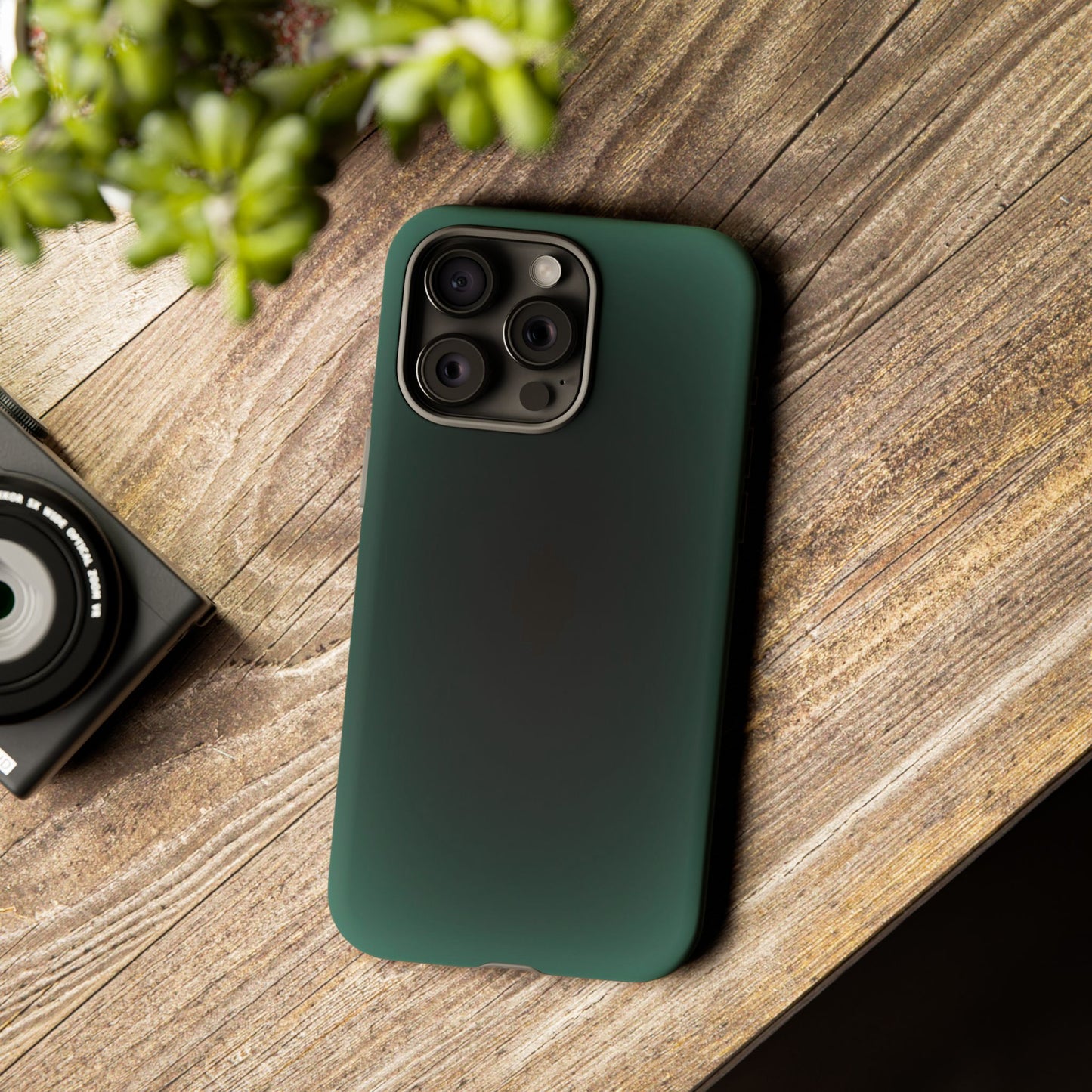 Midnight Green Aura Phone Case