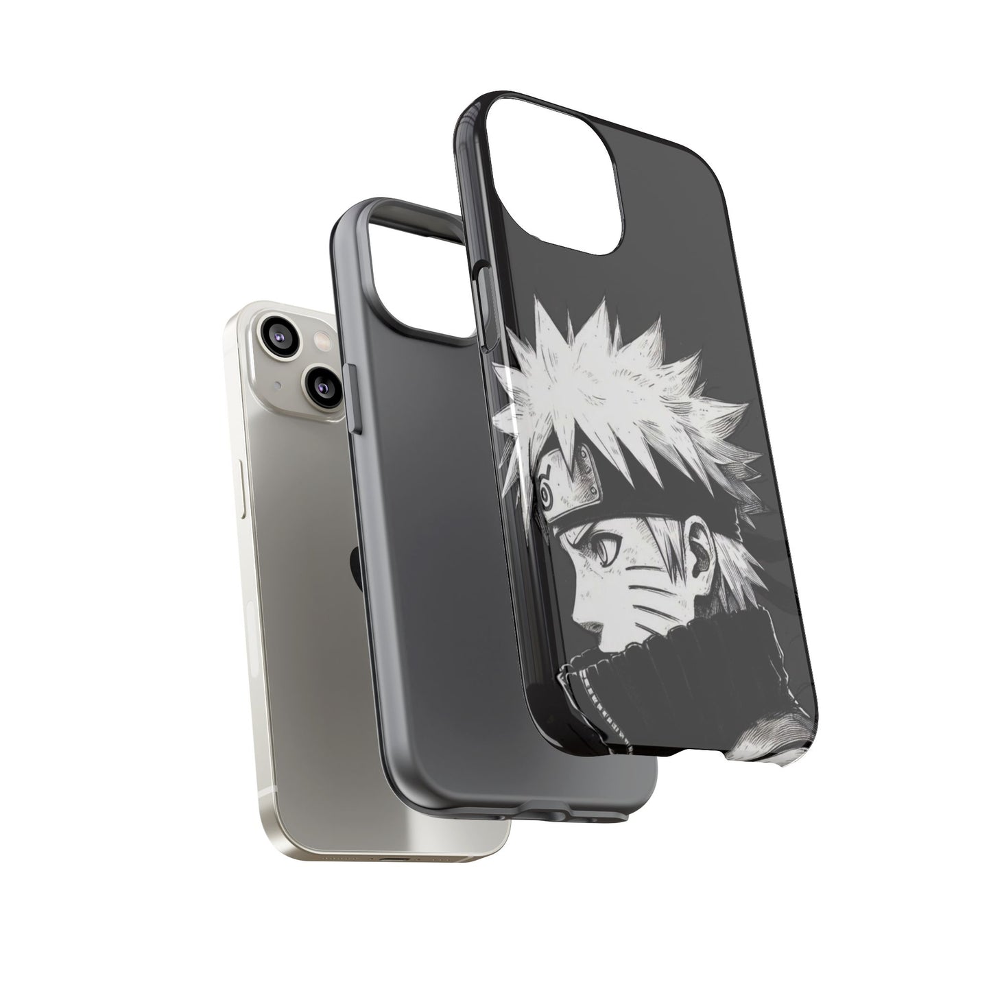 Black Naruto Clipart Phone Case