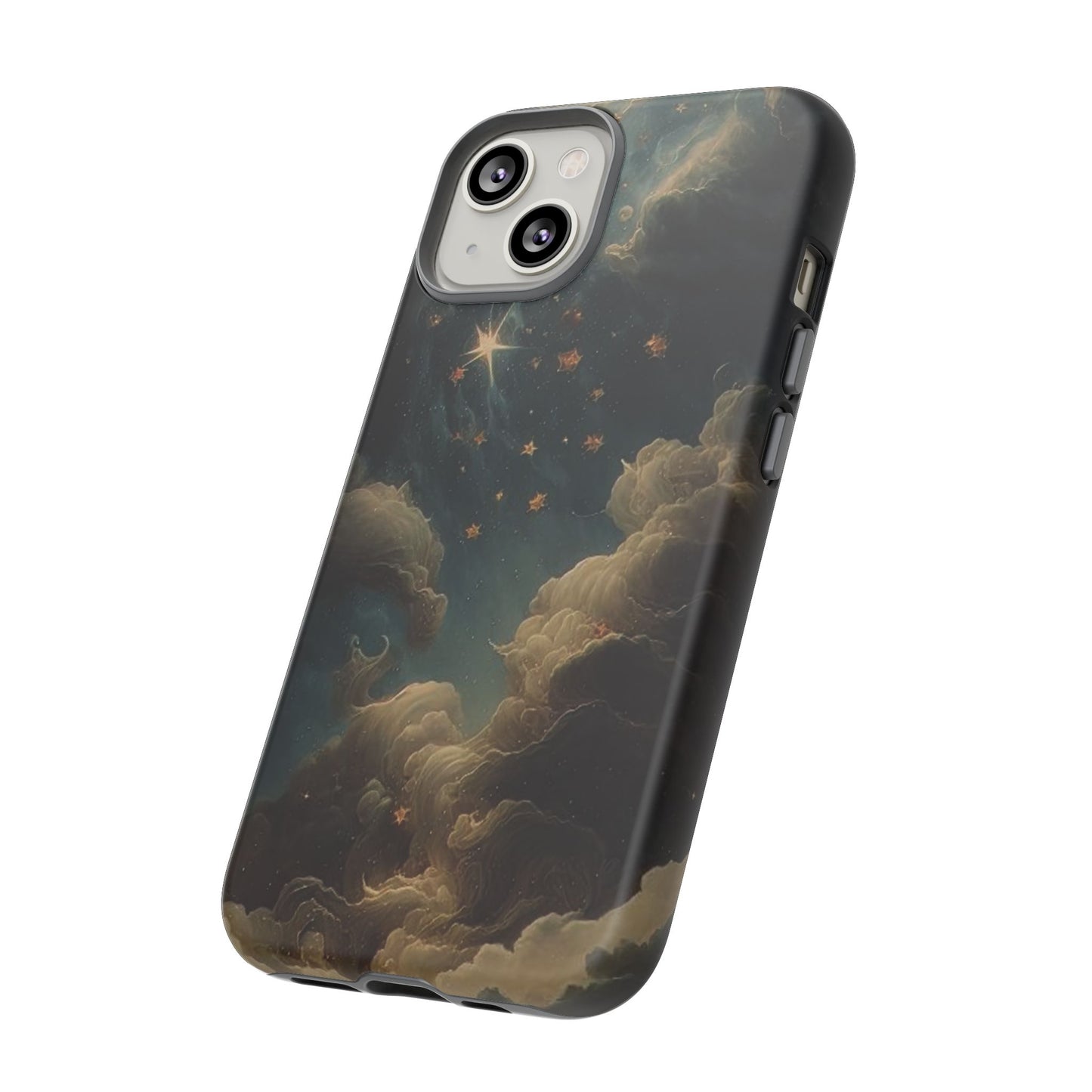 Cloudy Stars iPhone Case