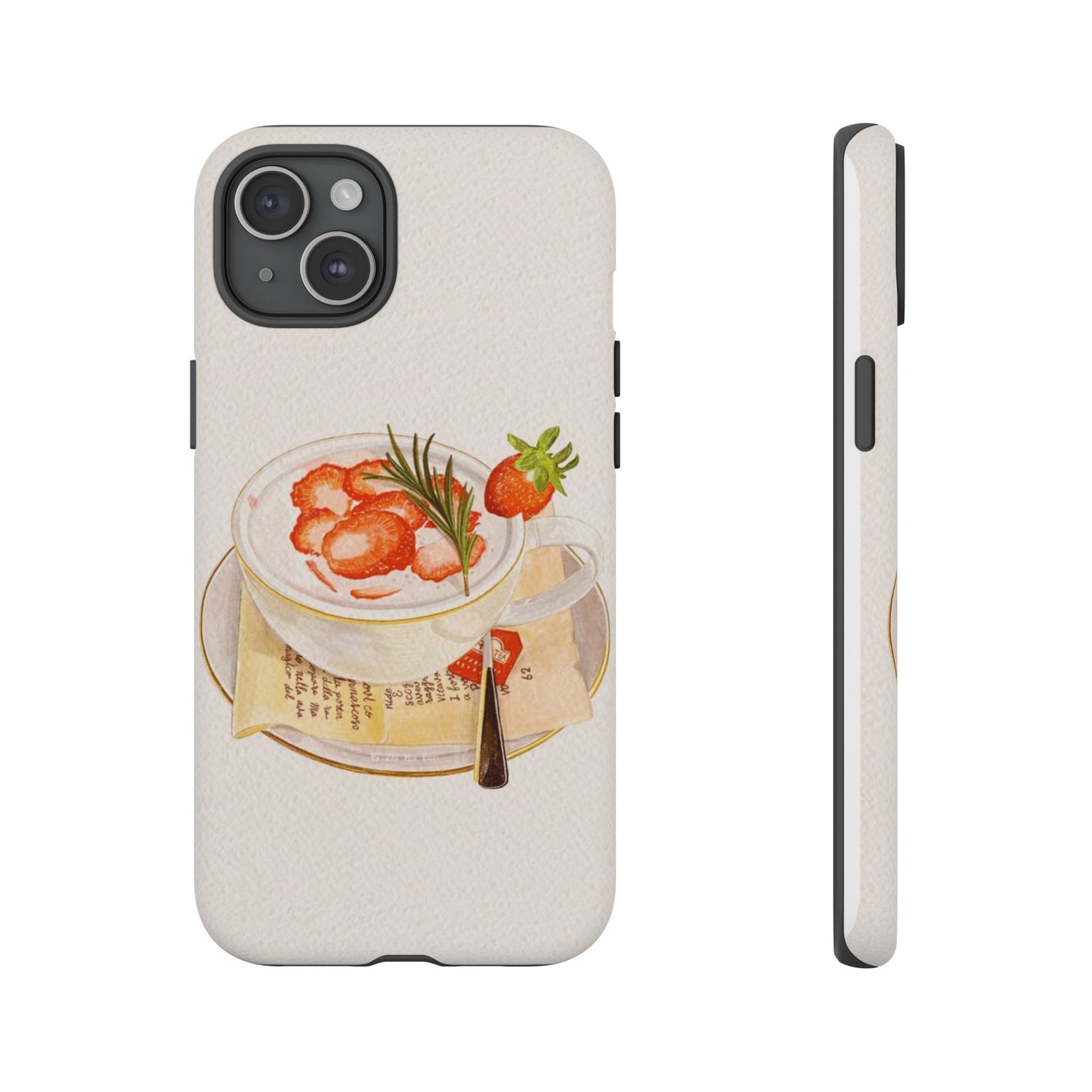 Strawberry Cream iPhone Case