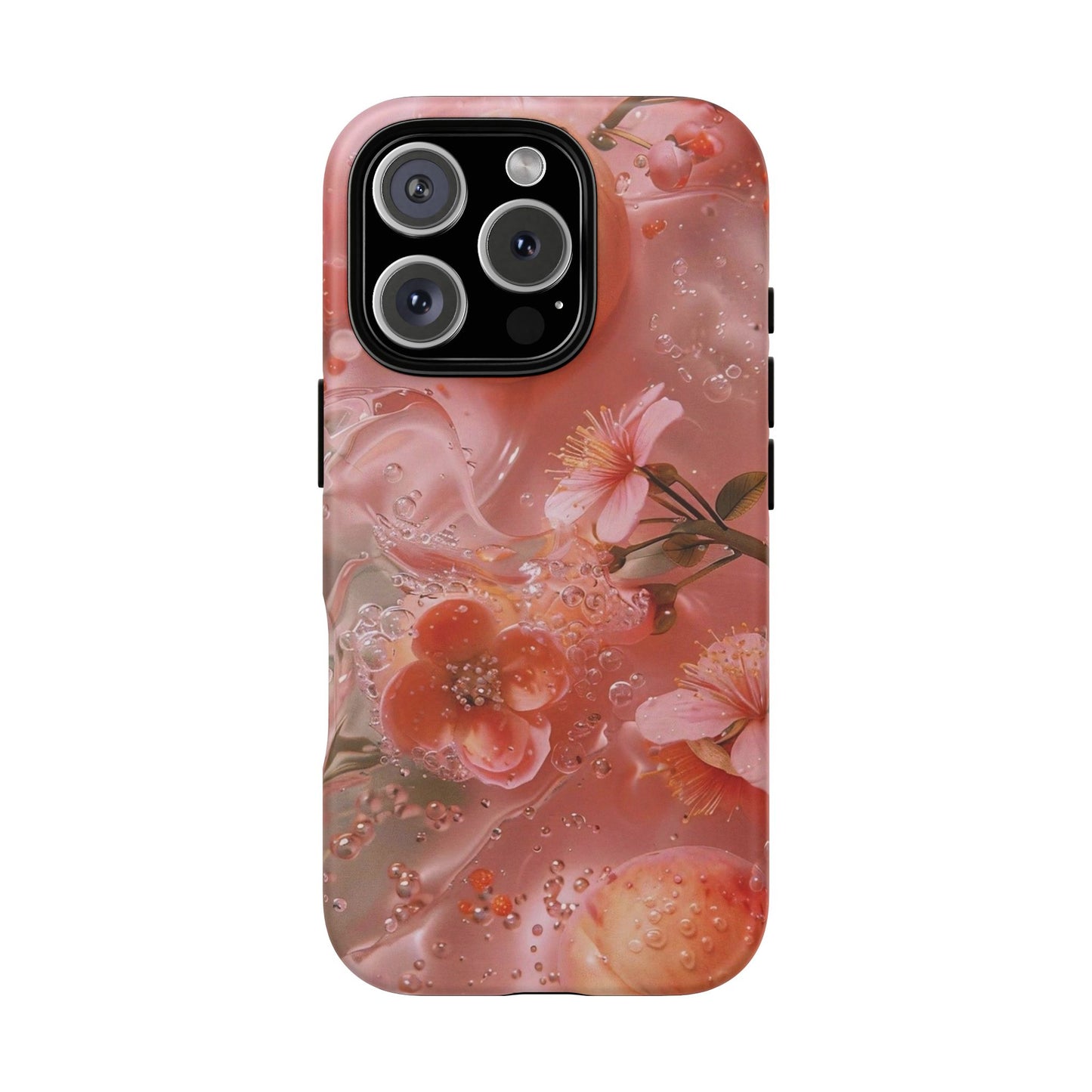 Peach Lily  iPhone Case