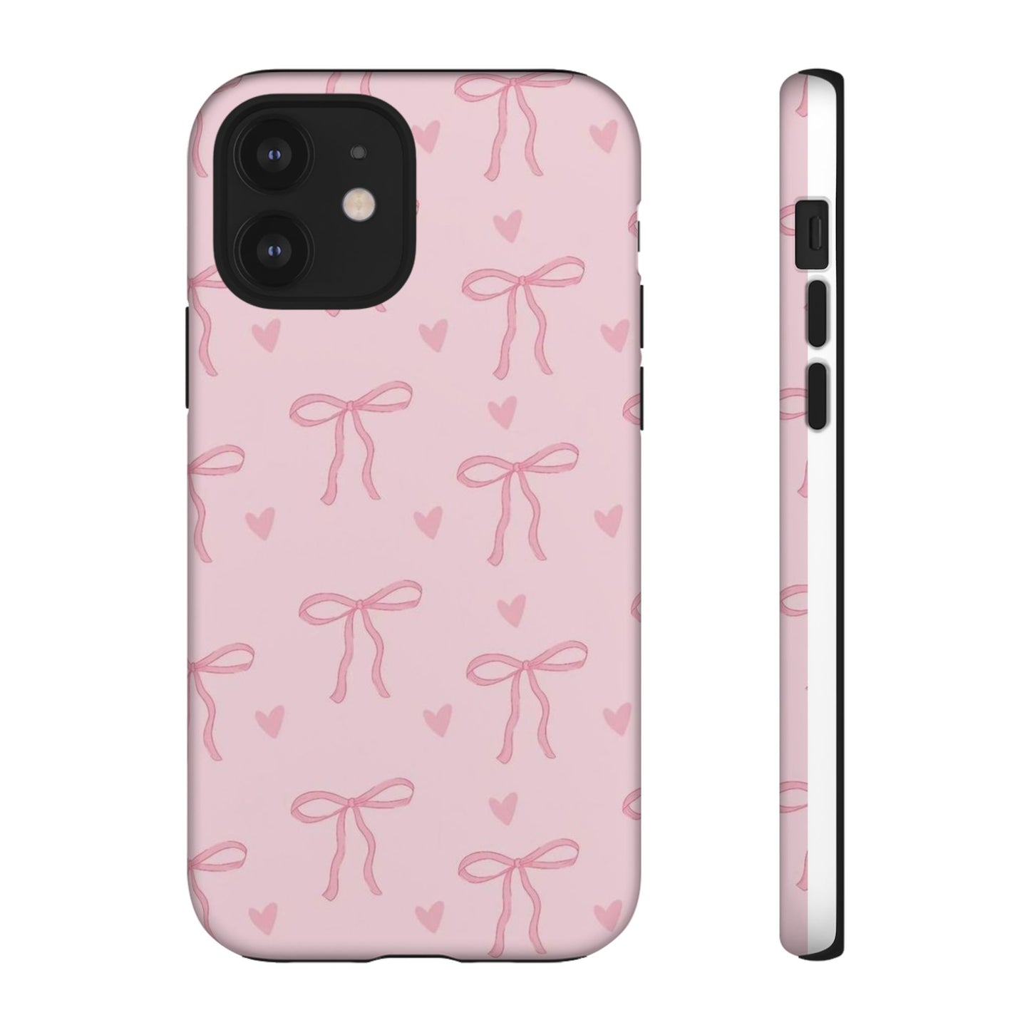 Bows and Hearts iPhone Case