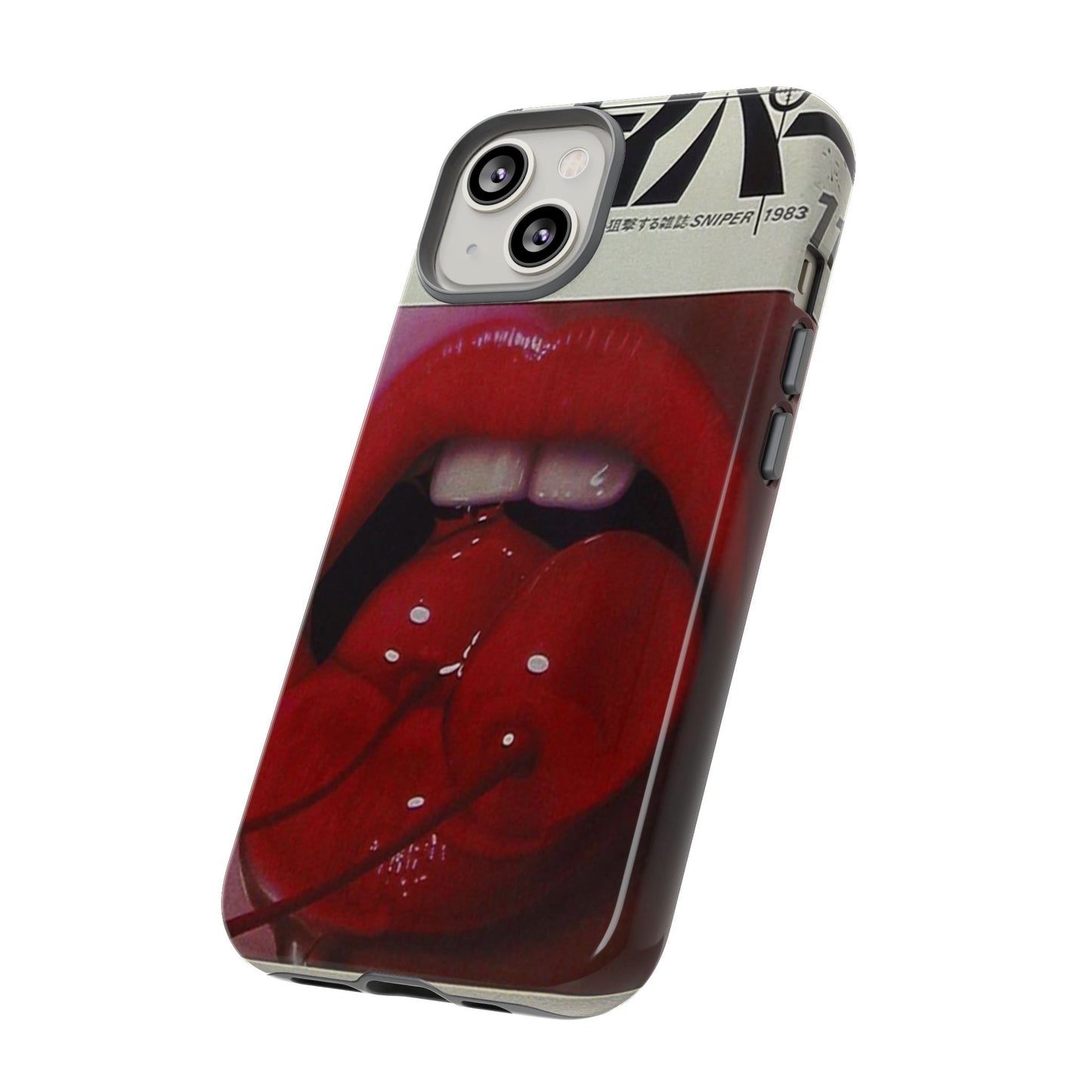 Cherry Lips iPhone Case