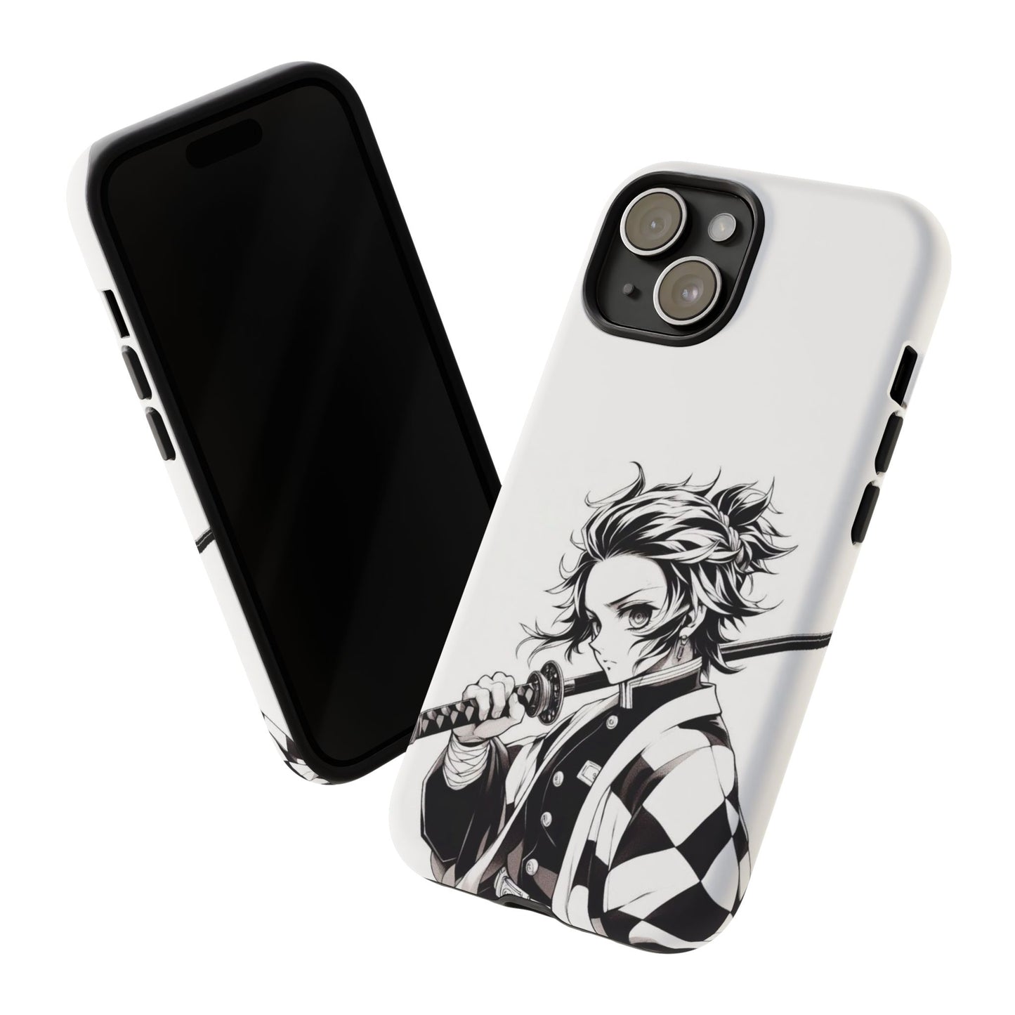 White Kamado Tanjiro Phone Case