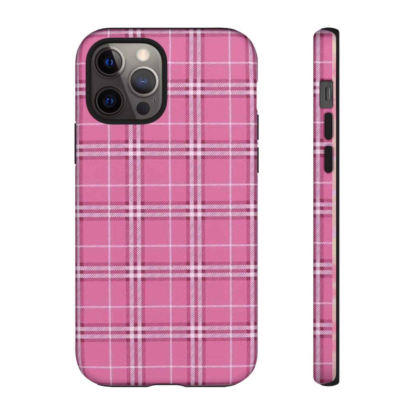 Pink Flannel iPhone Case