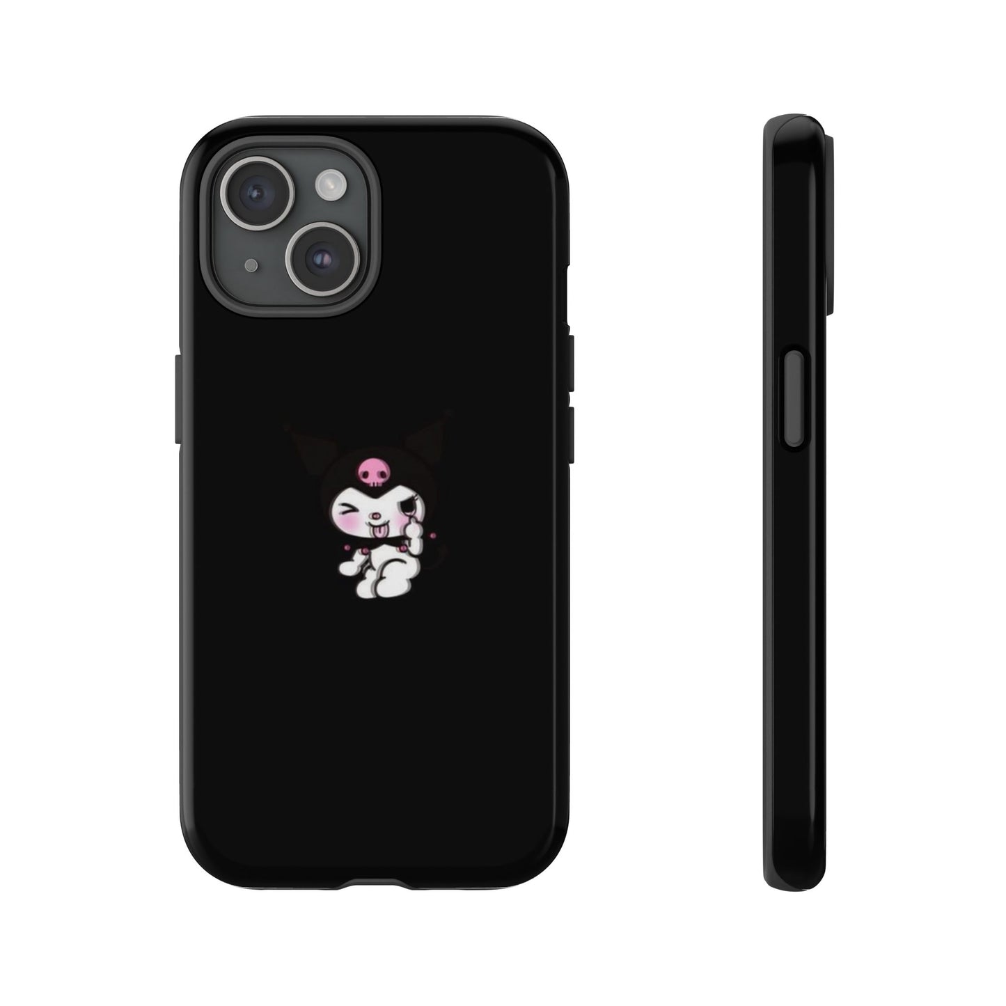 Black Kuromi Shadow Phone Case