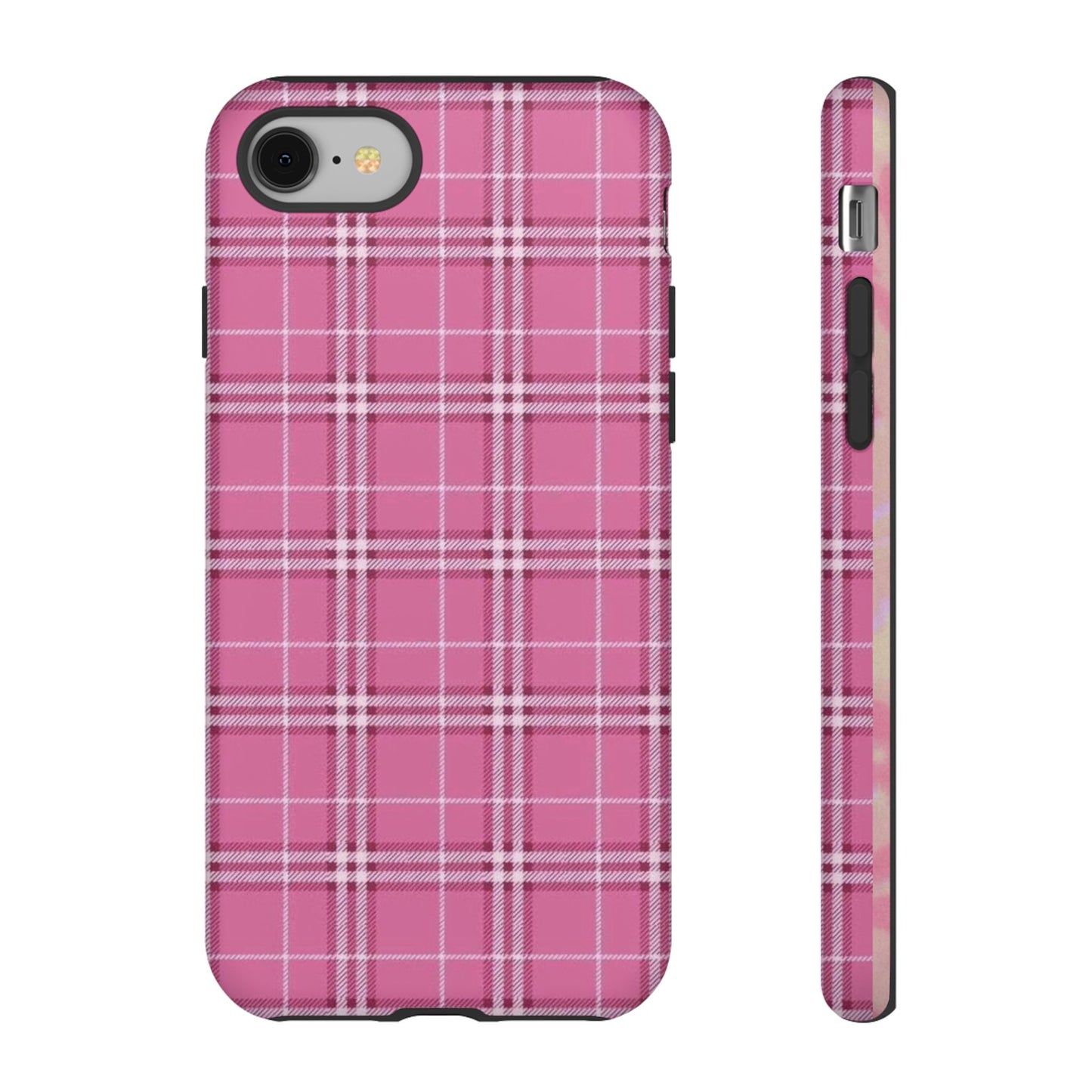 Pink Flannel iPhone Case