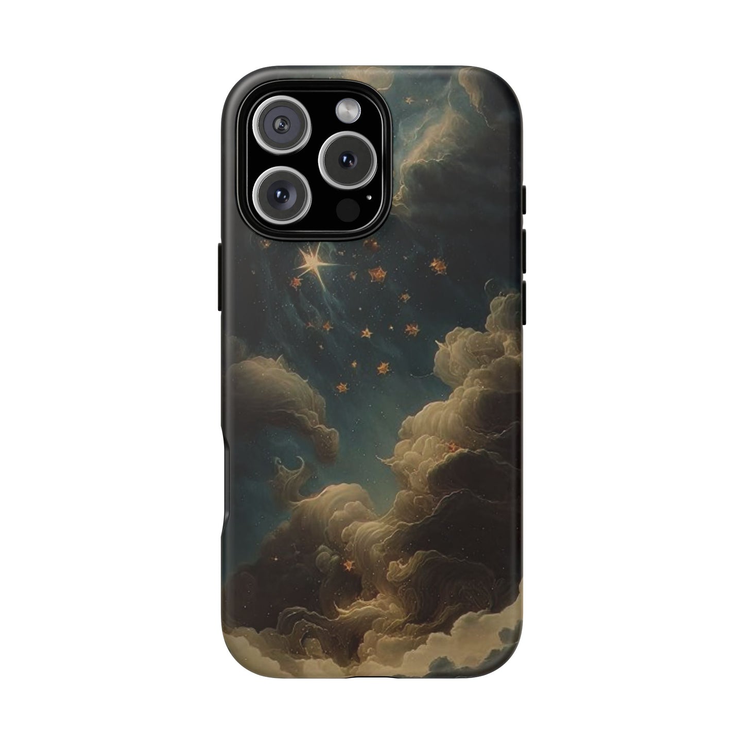 Cloudy Stars iPhone Case