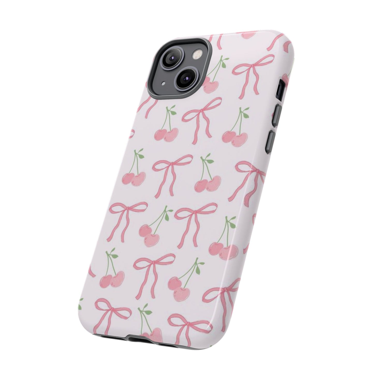 Bow & Cherries iPhone Case