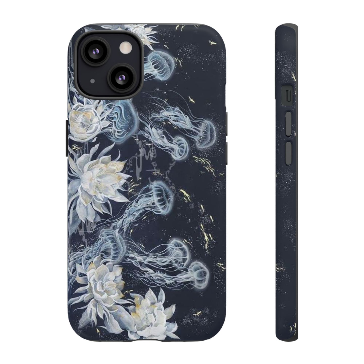 Jellyfish & Lily iPhone Case