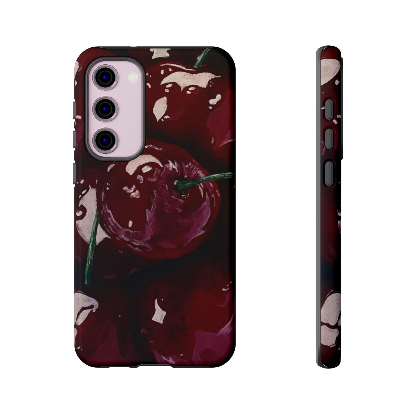 Cherry Painting iPhone Case