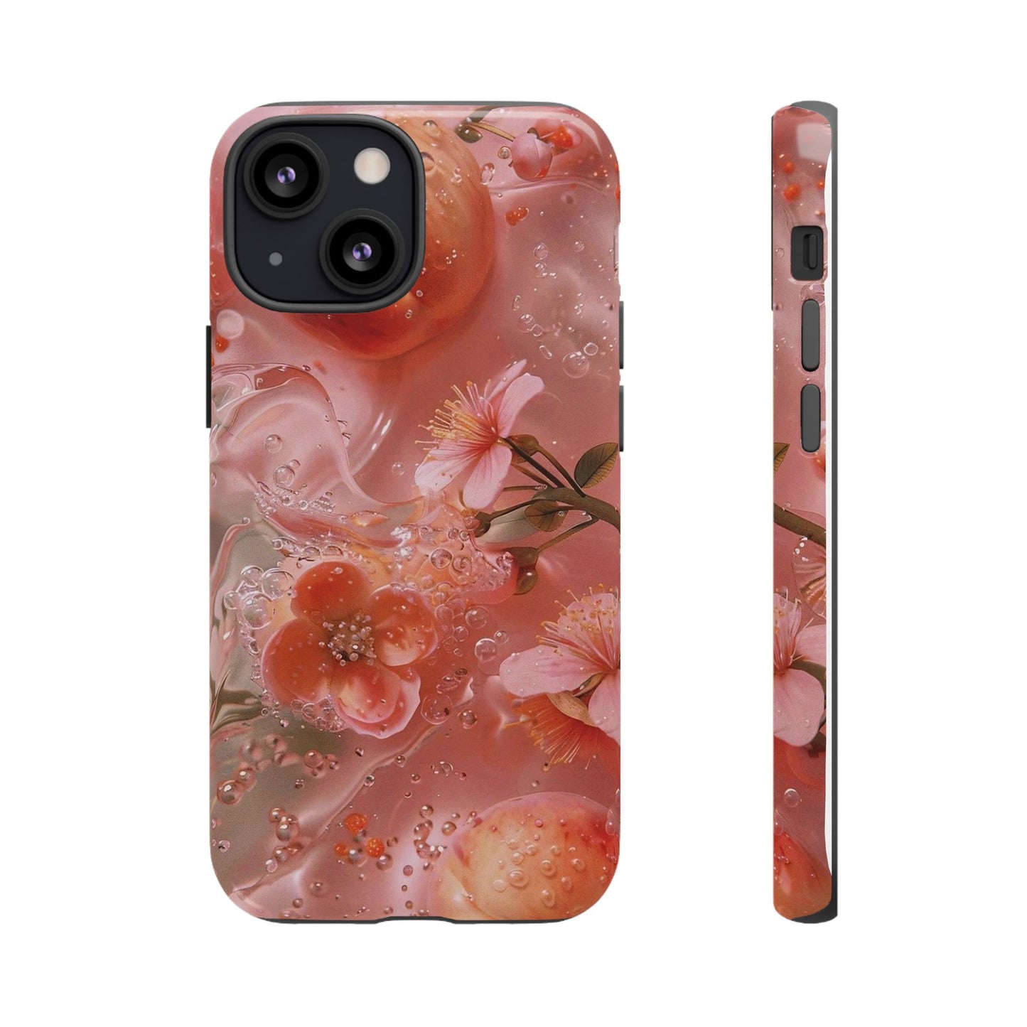 Peach Lily  iPhone Case