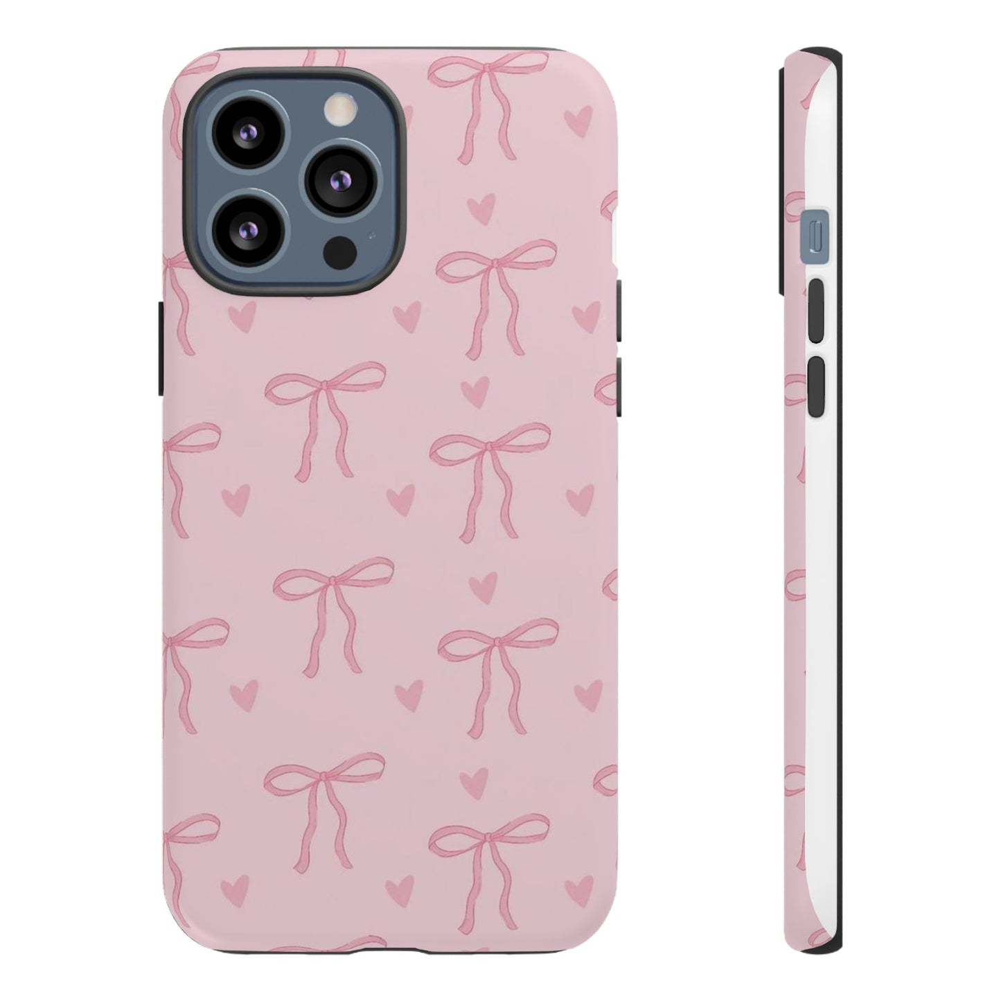 Bows and Hearts iPhone Case