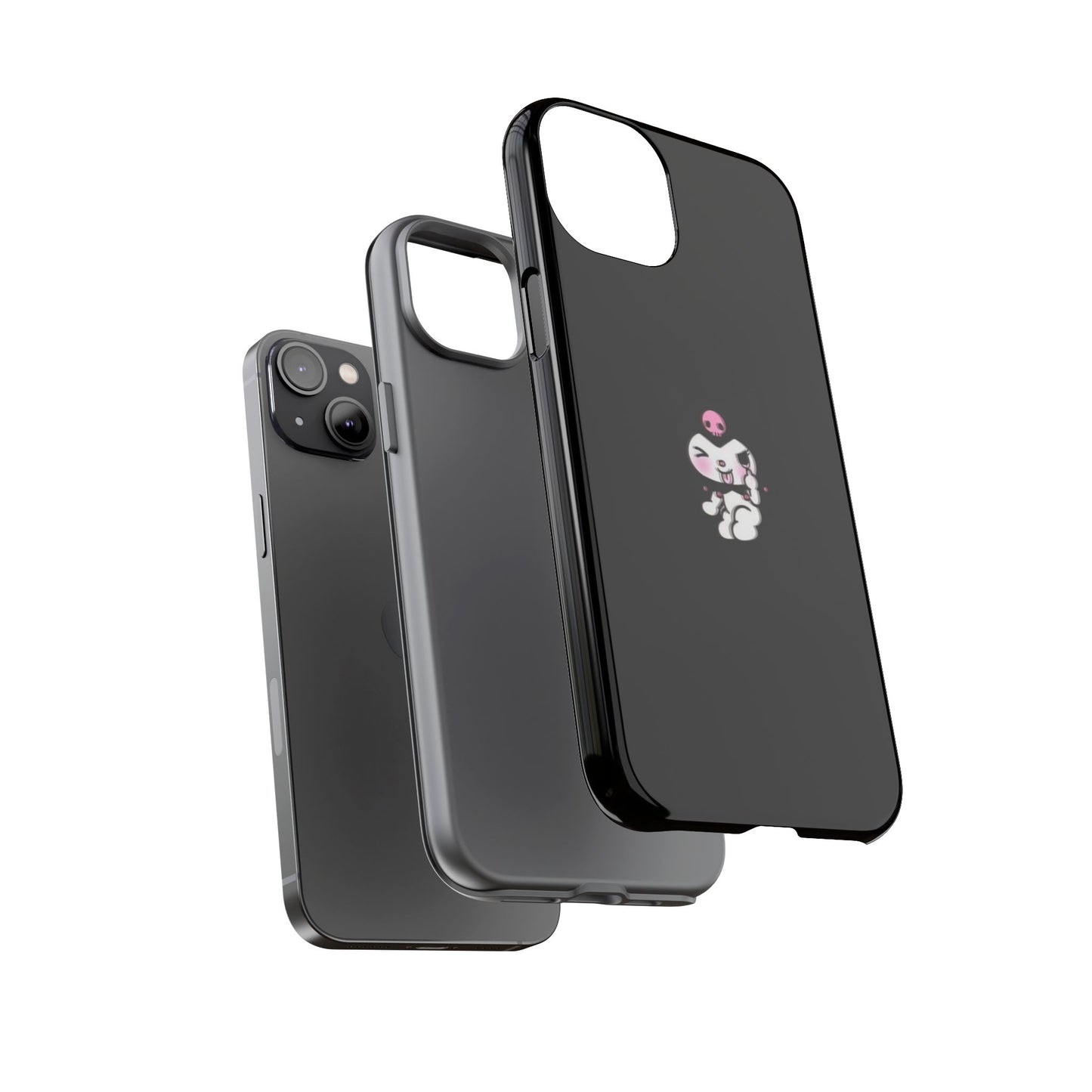 Black Kuromi Shadow Phone Case