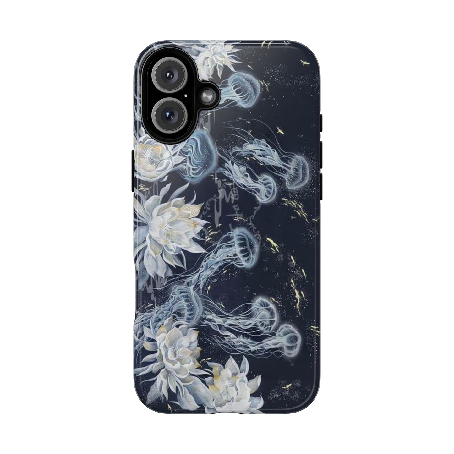 Jellyfish & Lily iPhone Case