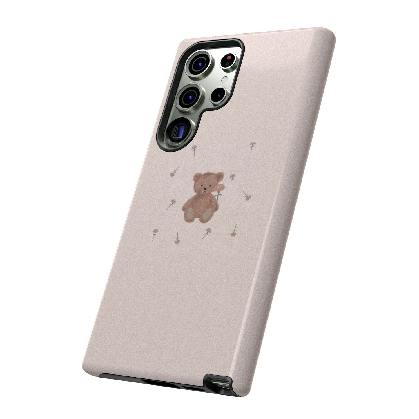 Teddy Floral iPhone Case