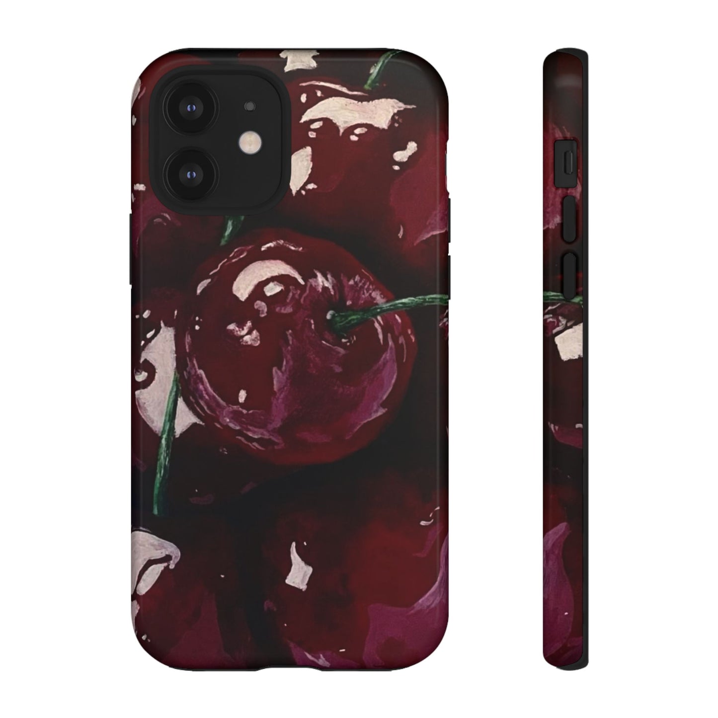 Cherry Painting iPhone Case