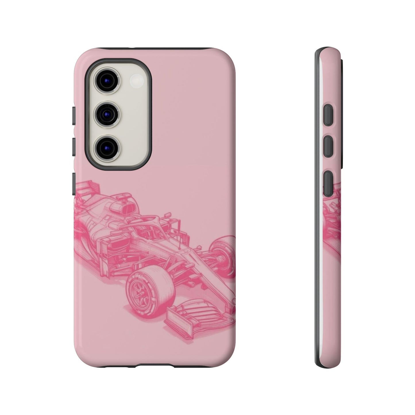 Pink Racecar iPhone Case