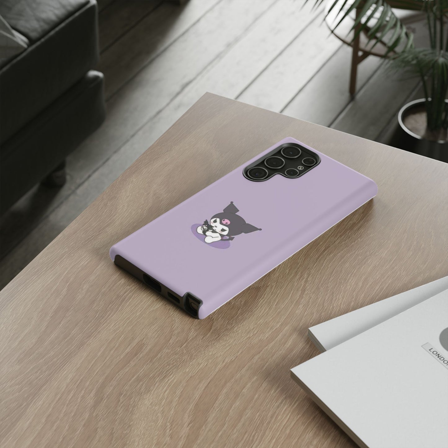 Lavender Kuromi Phone Case