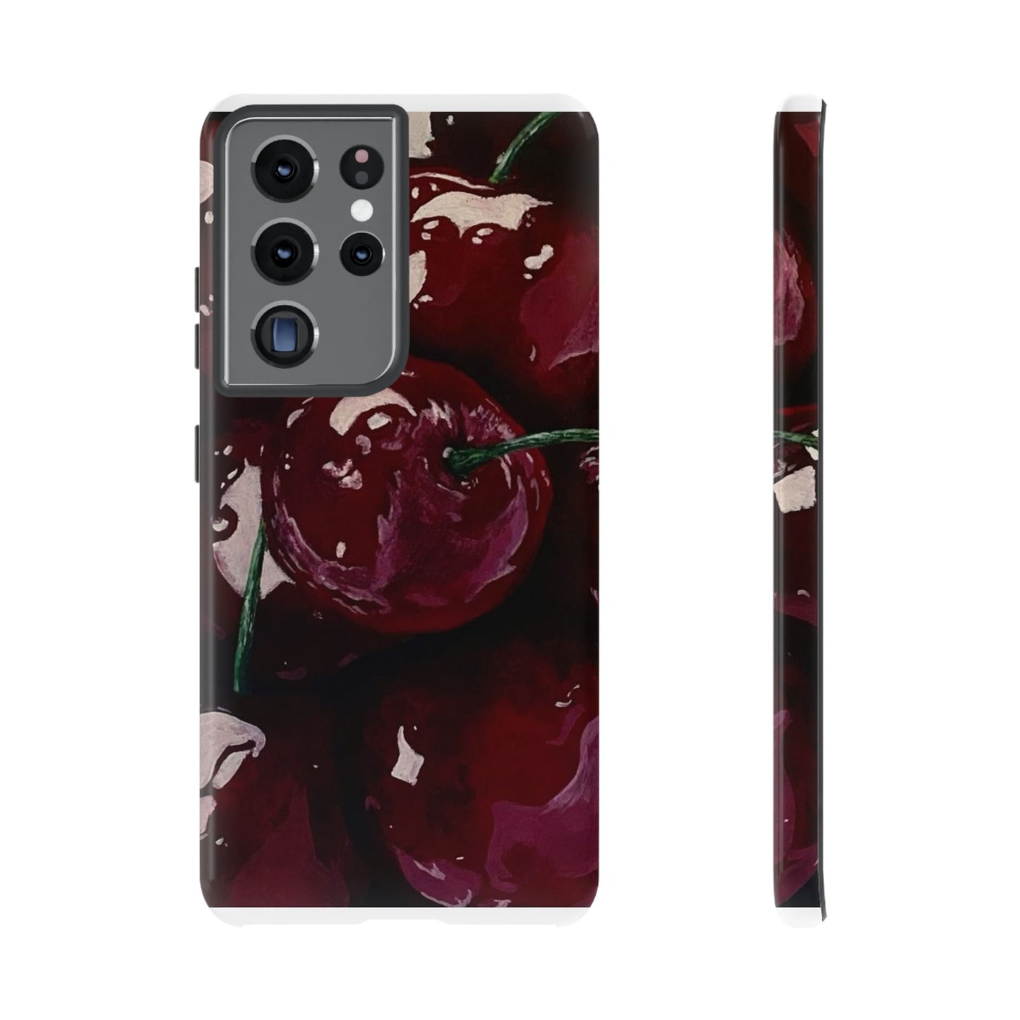 Cherry Painting iPhone Case