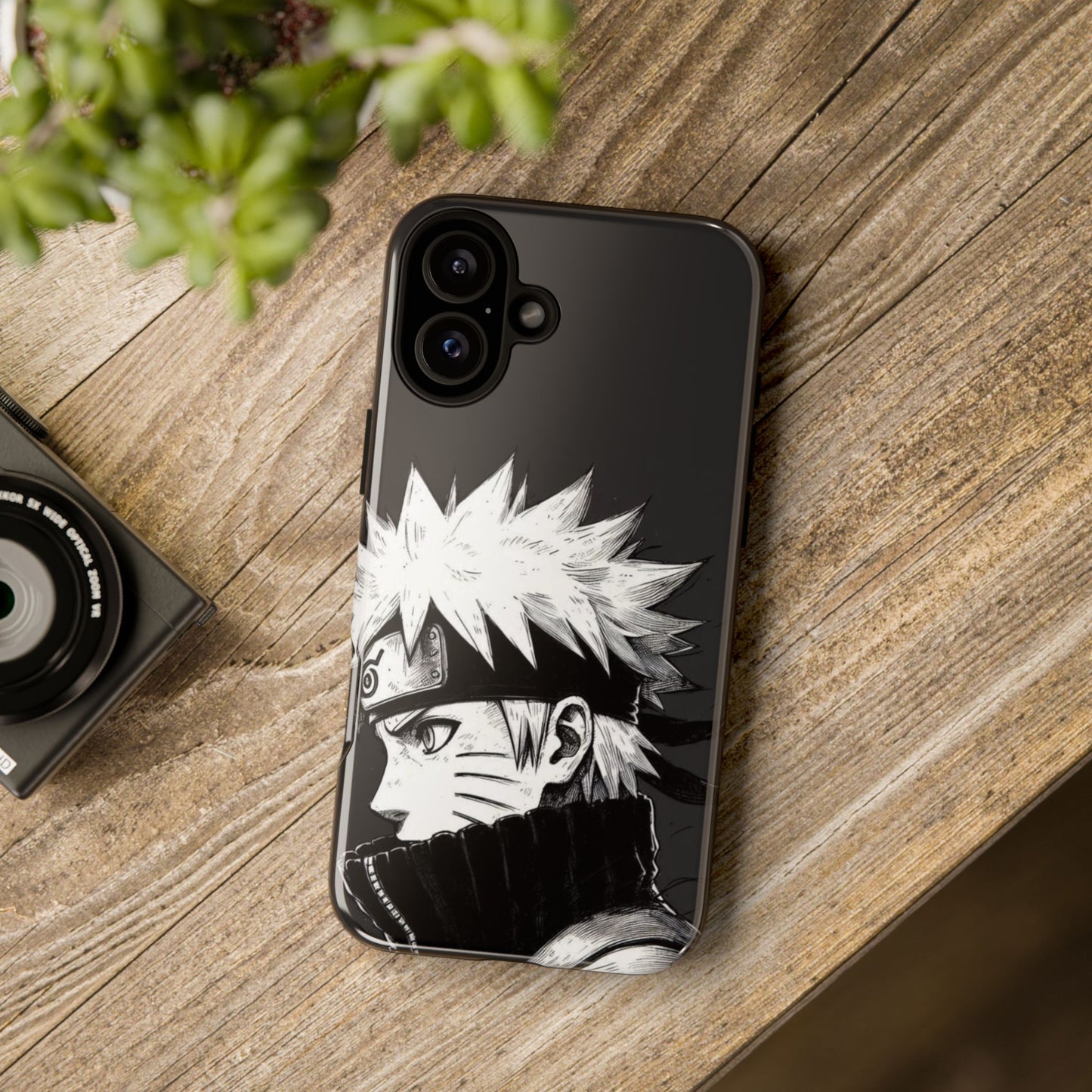 Black Naruto Clipart Phone Case