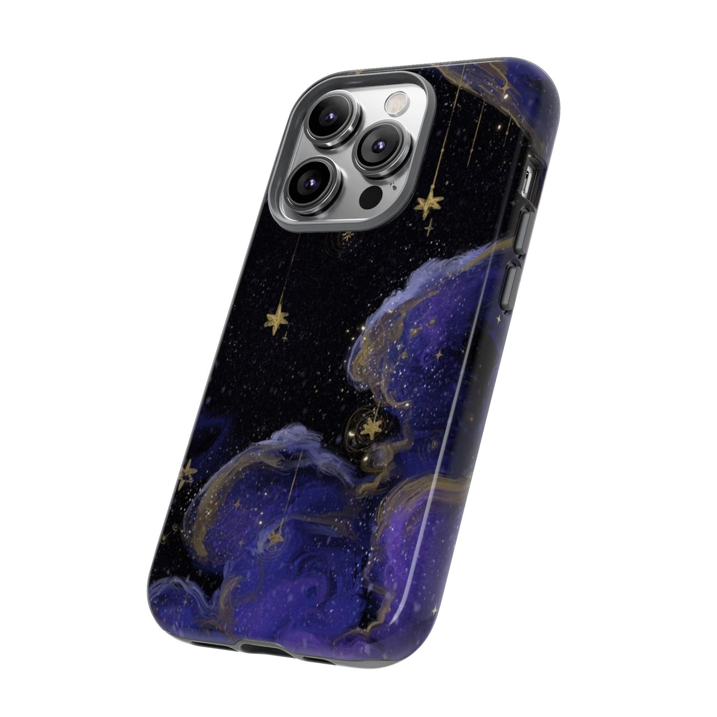 Cloudy Stars iPhone Case