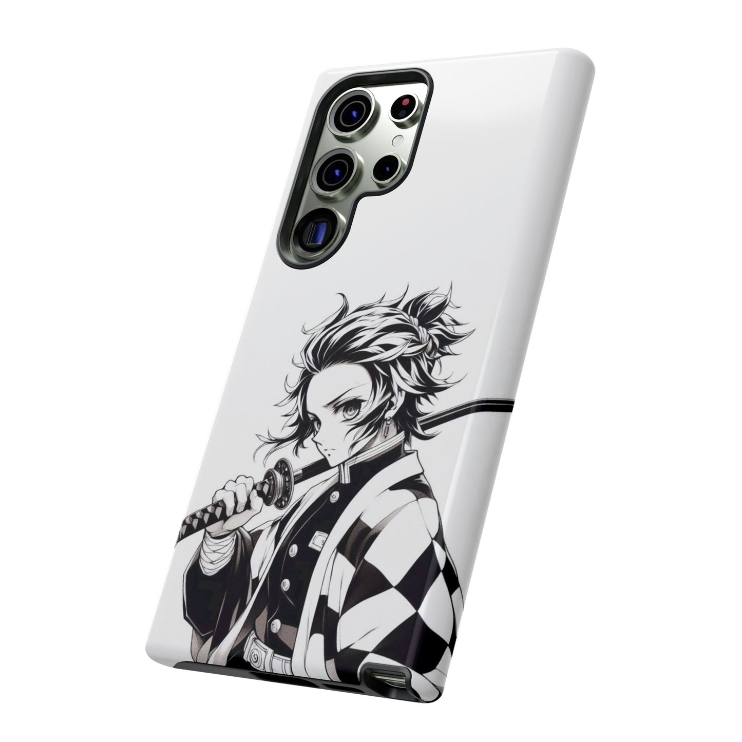 White Kamado Tanjiro Phone Case