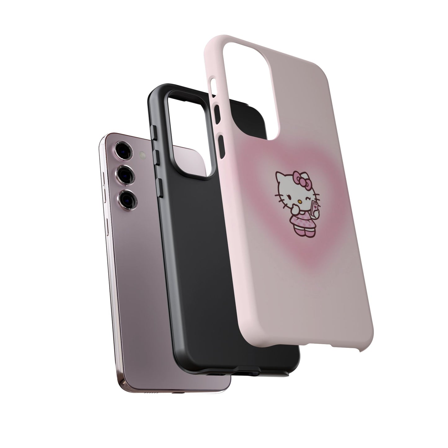 Hello Kitty Heart Aura Phone Case