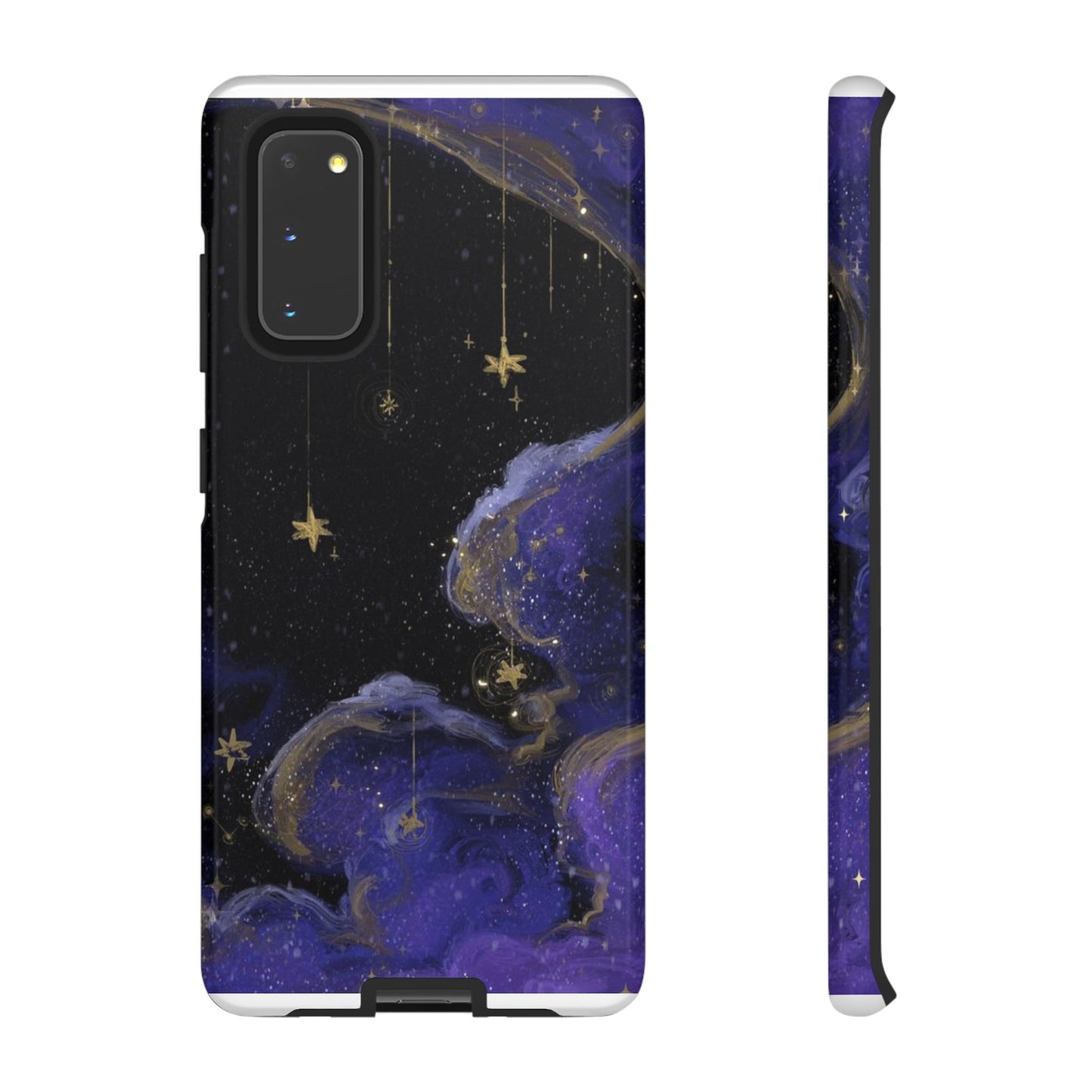 Cloudy Stars iPhone Case