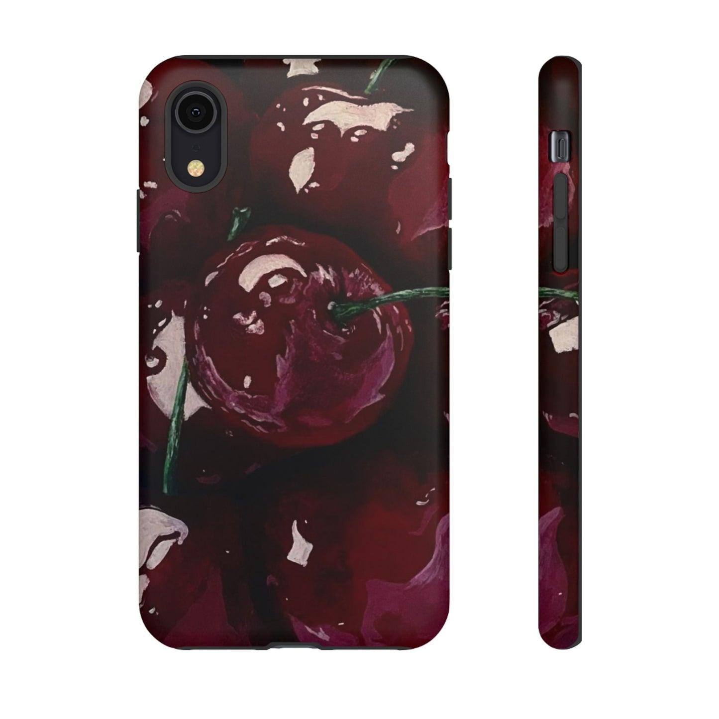 Cherry Painting iPhone Case