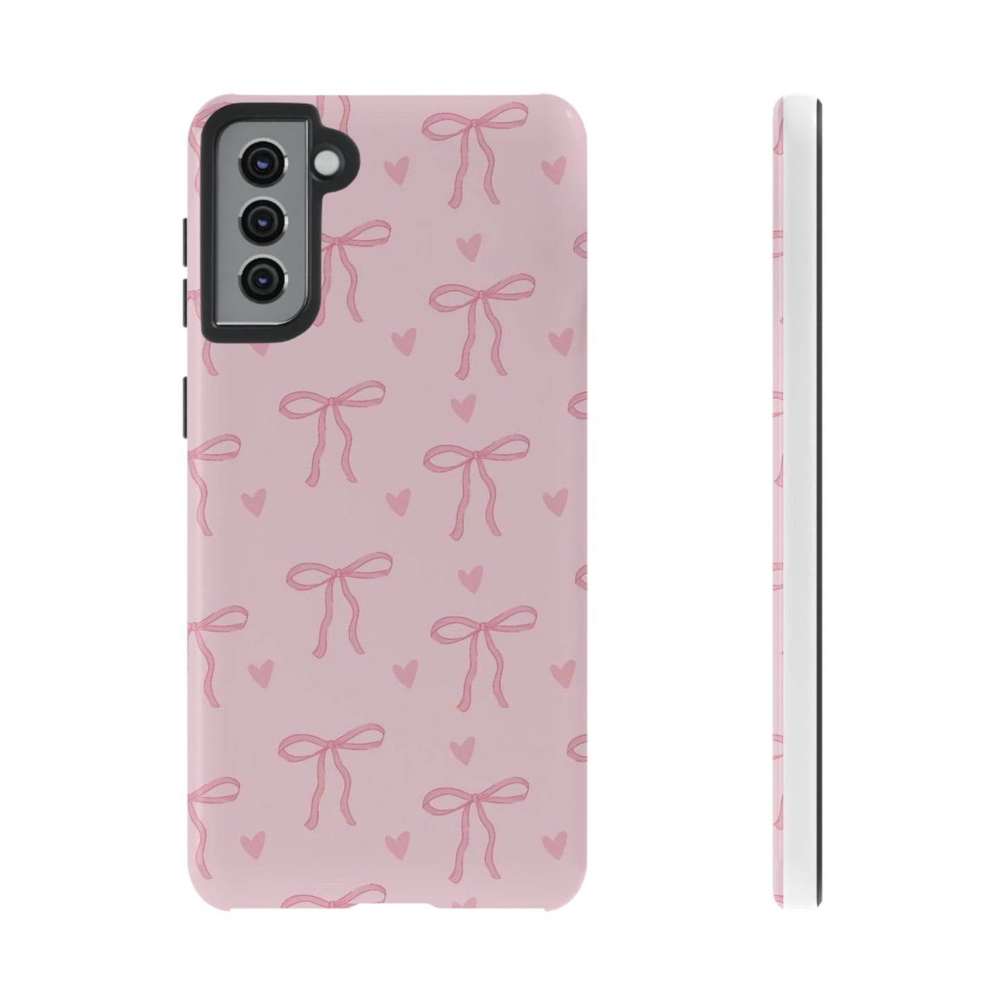 Bows and Hearts iPhone Case