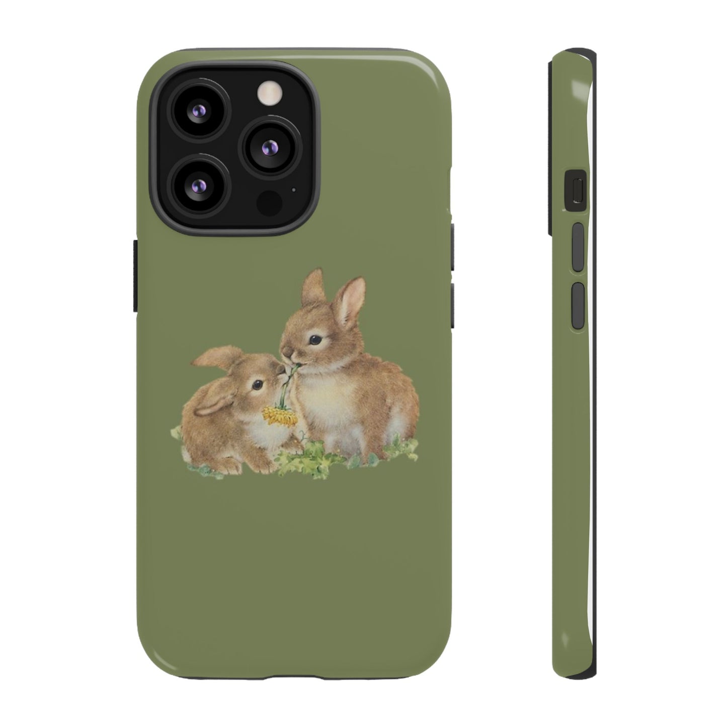 Olive Bunnies Phone Cases