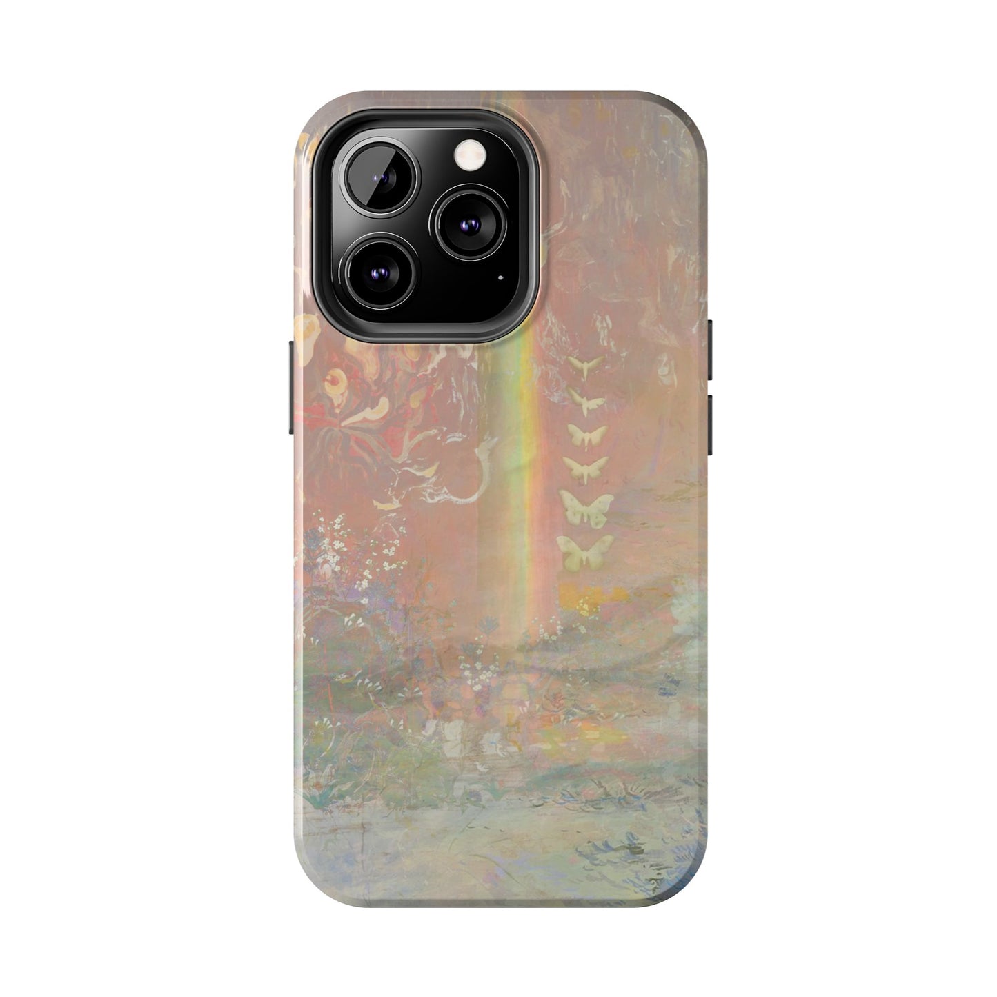 Rainbow Light Painting iPhone Case