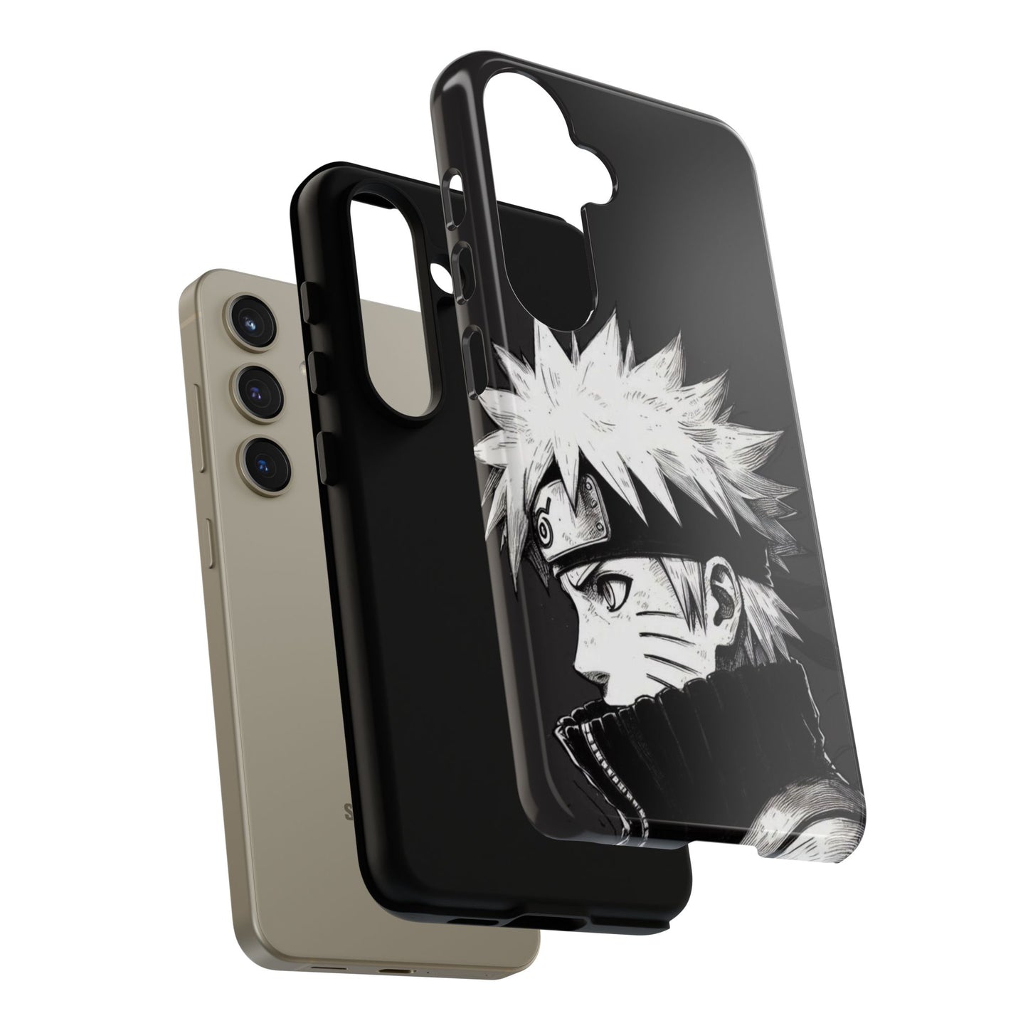 Black Naruto Clipart Phone Case