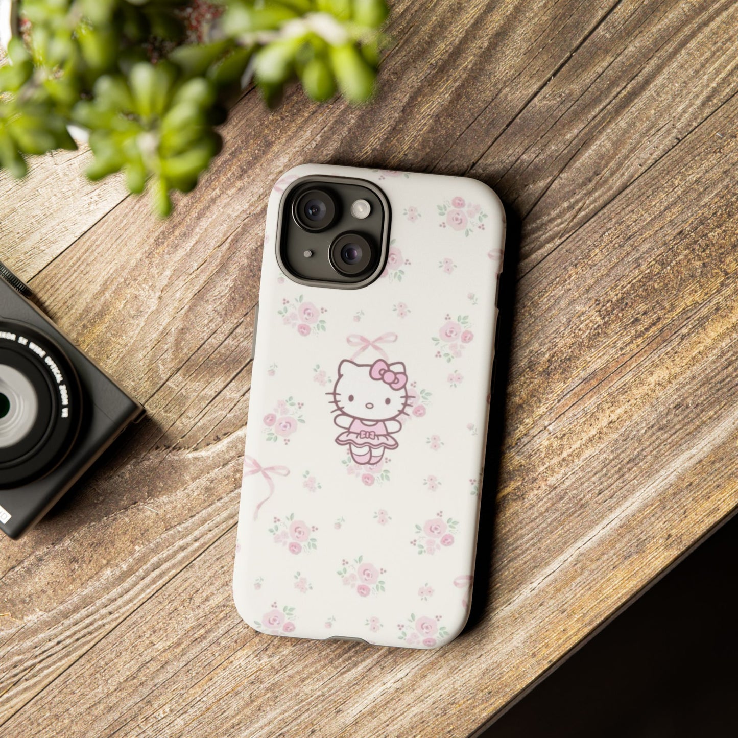 Hello Kitty Flower Wall Phone Case