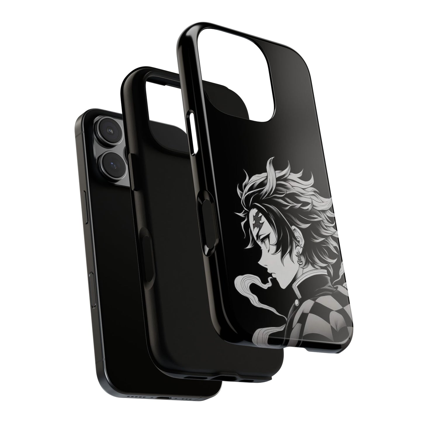 Black Kamado Tanjiro Phone Case