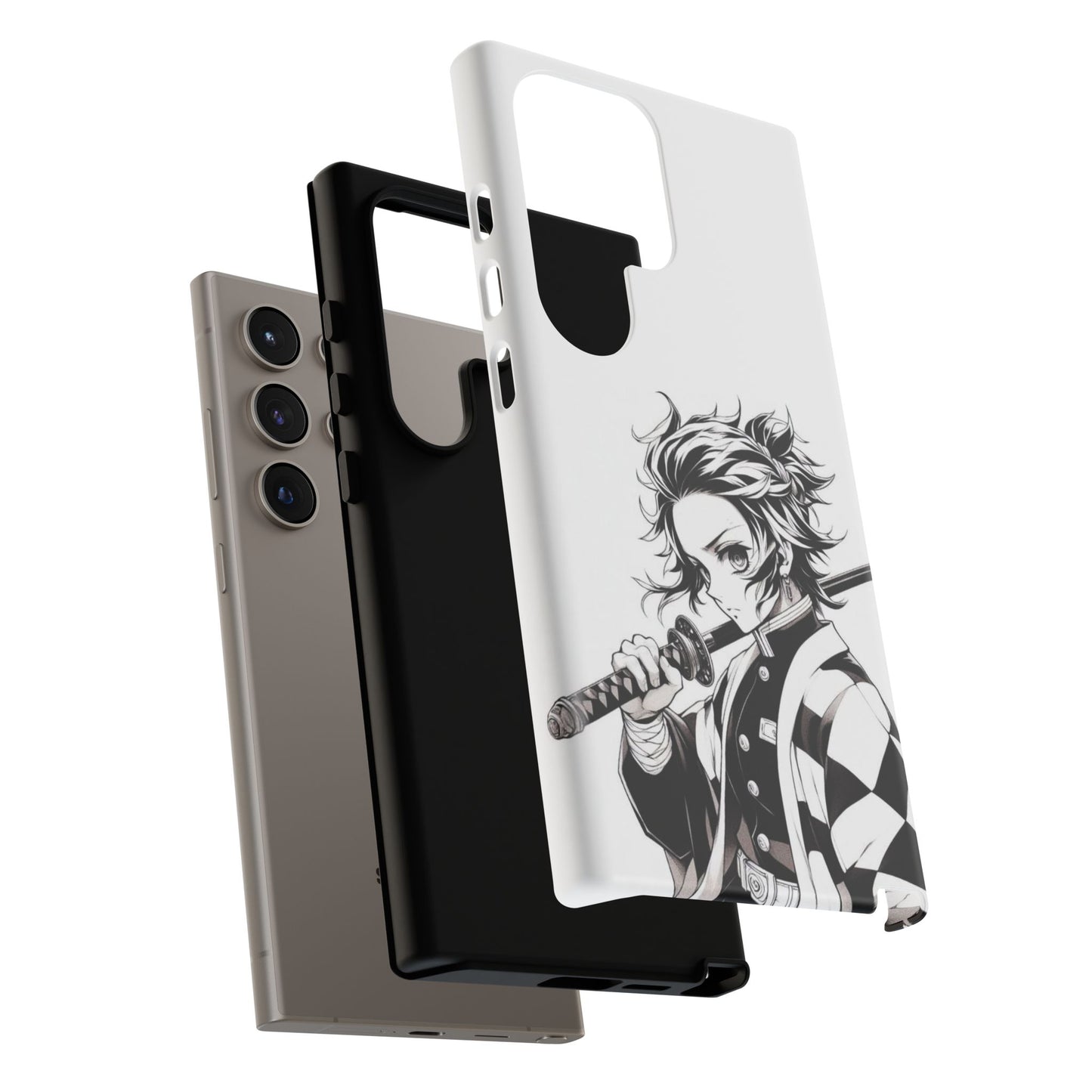 White Kamado Tanjiro Phone Case