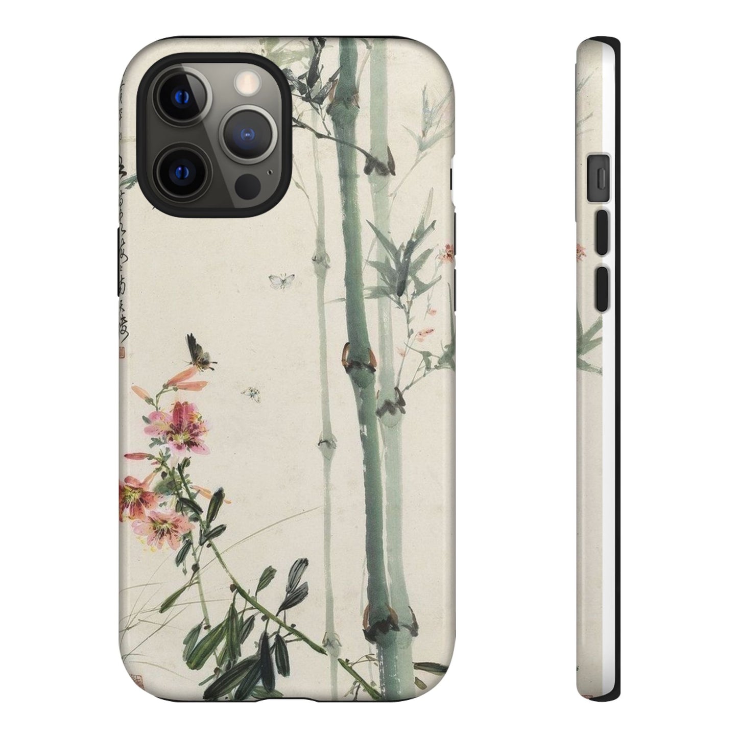 Bamboo Painting iPhone Case