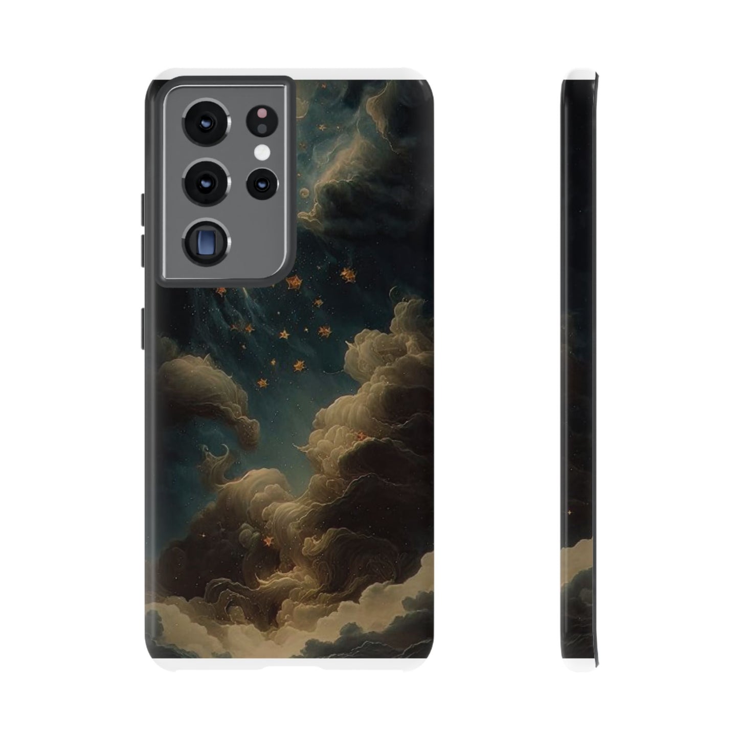 Cloudy Stars iPhone Case