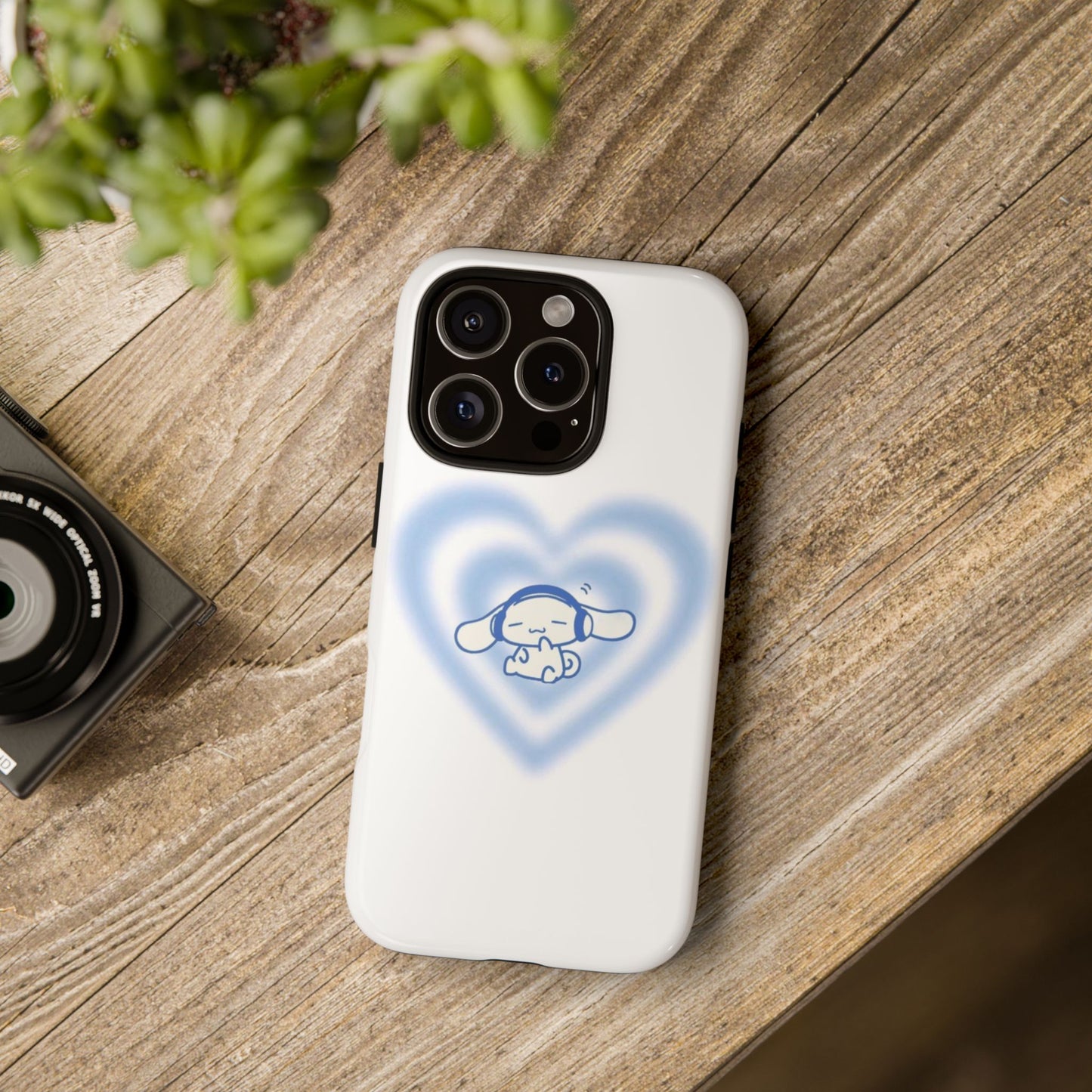 Cinnamoroll Heart Aura Phone Case