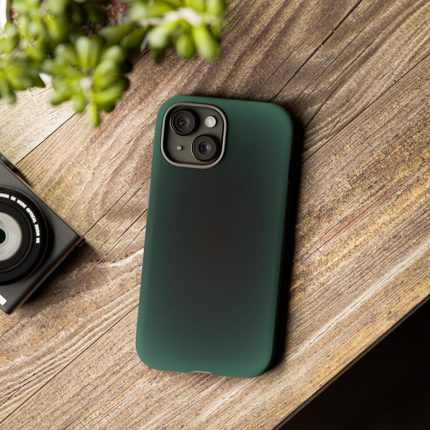 Midnight Green Aura Phone Case